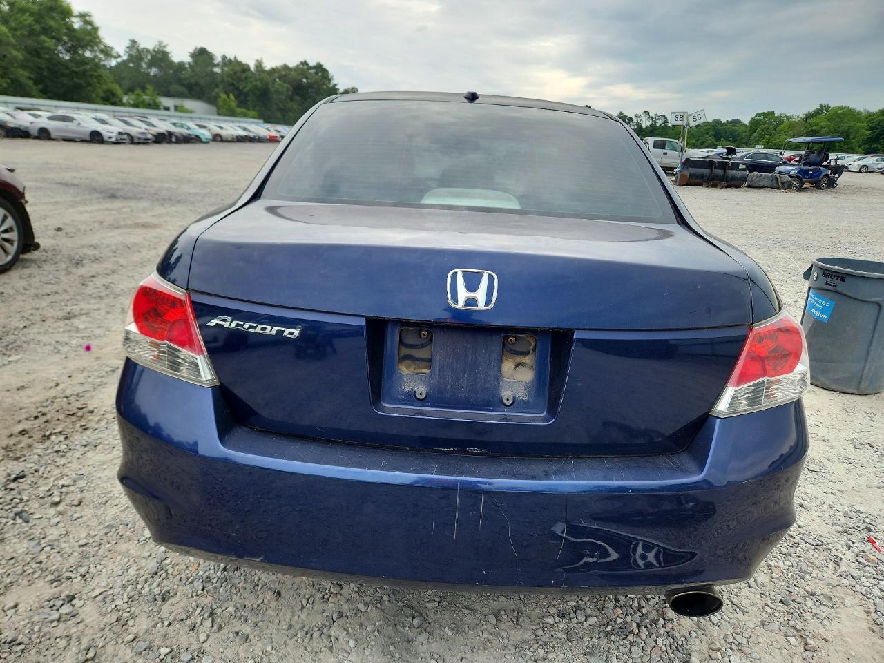 2009 Honda Accord Exl Blue vin: 1HGCP268X9A022792