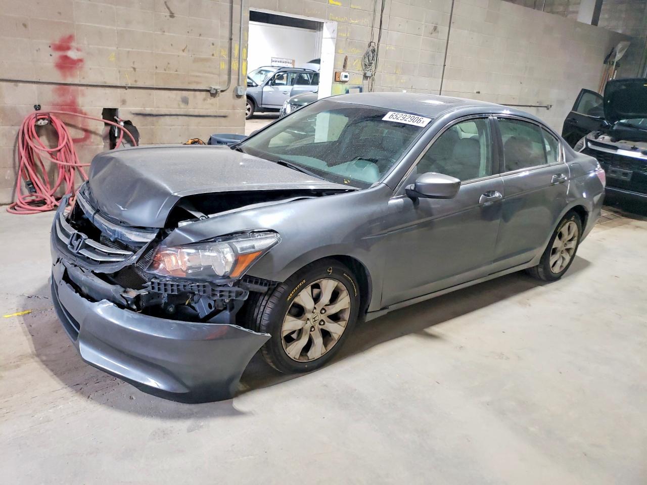 2009 Honda Accord Exl Gray vin: 1HGCP268X9A060586