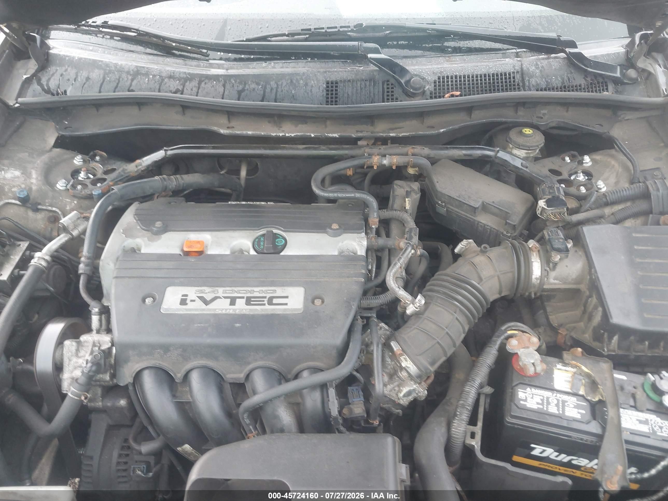 2009 Honda Accord 2.4 Ex-l Beige vin: 1HGCP268X9A121483