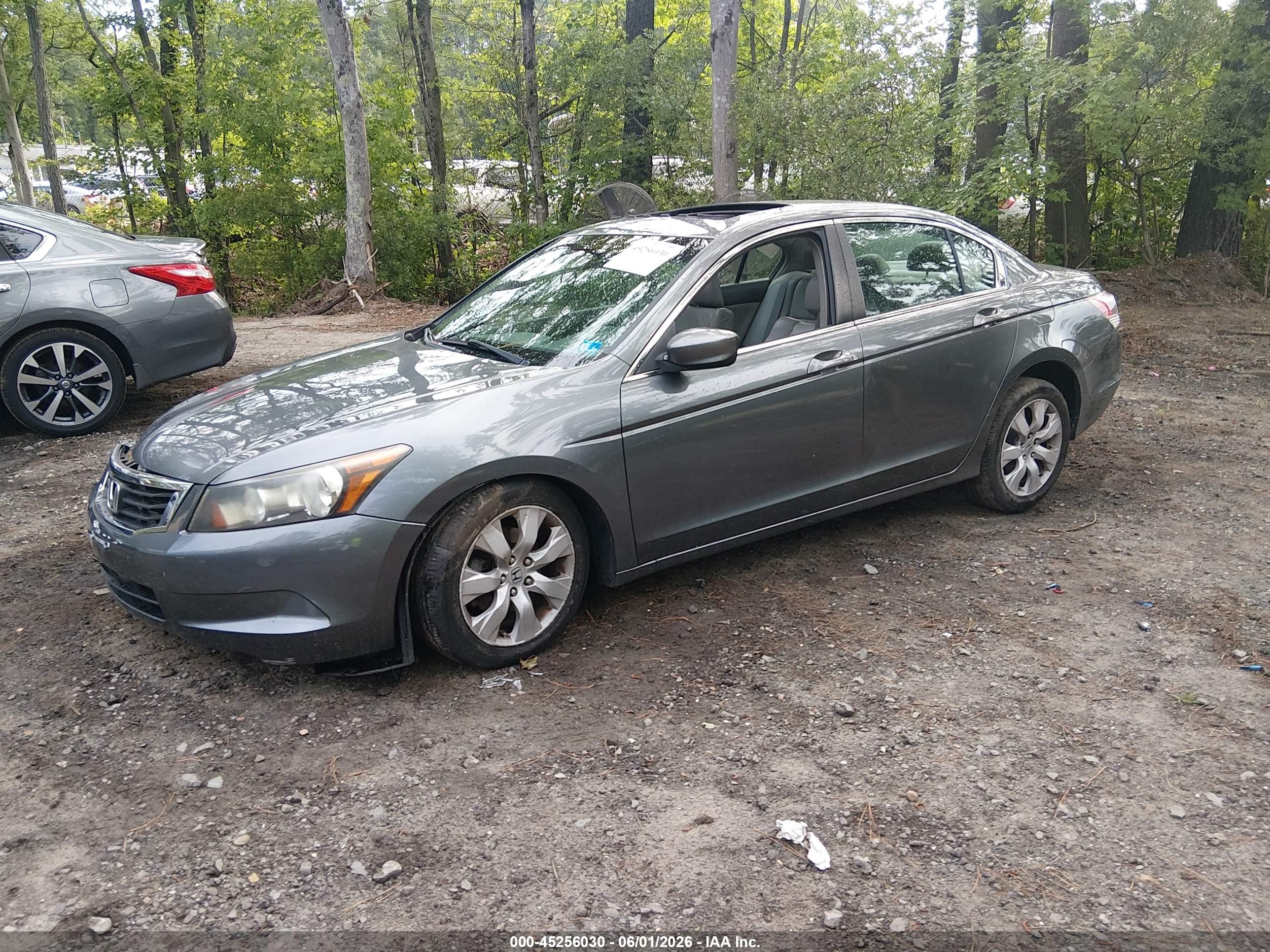 2009 Honda Accord 2.4 Ex-l Silver vin: 1HGCP268X9A135030