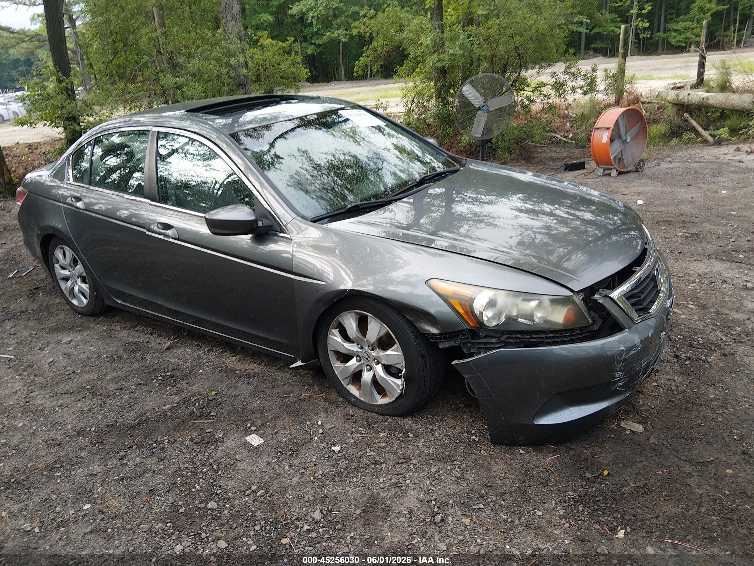 2009 Honda Accord 2.4 Ex-l Silver vin: 1HGCP268X9A135030