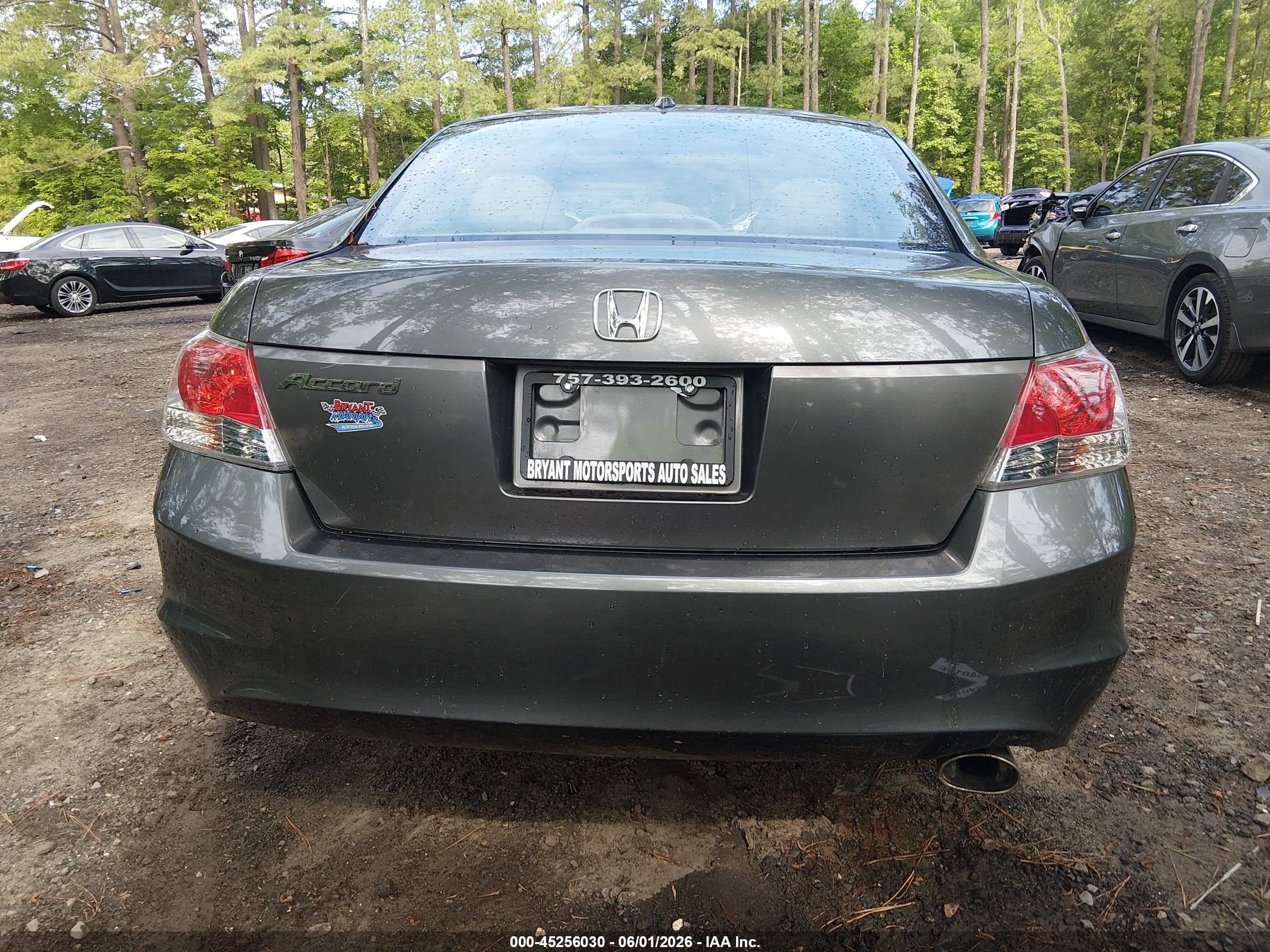 2009 Honda Accord 2.4 Ex-l Silver vin: 1HGCP268X9A135030