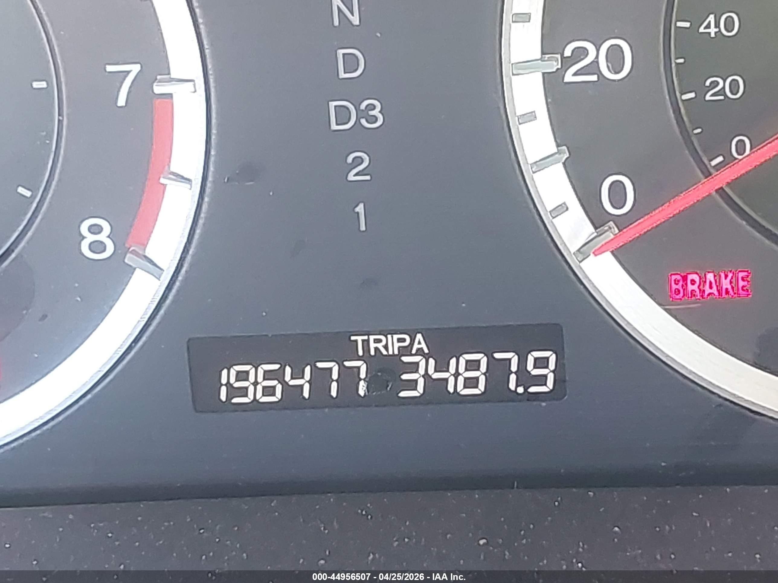 2009 Honda Accord 2.4 Ex-l Burgundy vin: 1HGCP268X9A143497