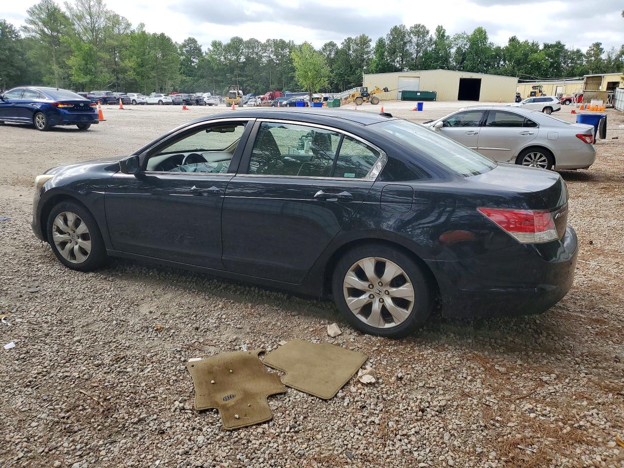 2009 Honda Accord Exl Черный vin: 1HGCP268X9A145847