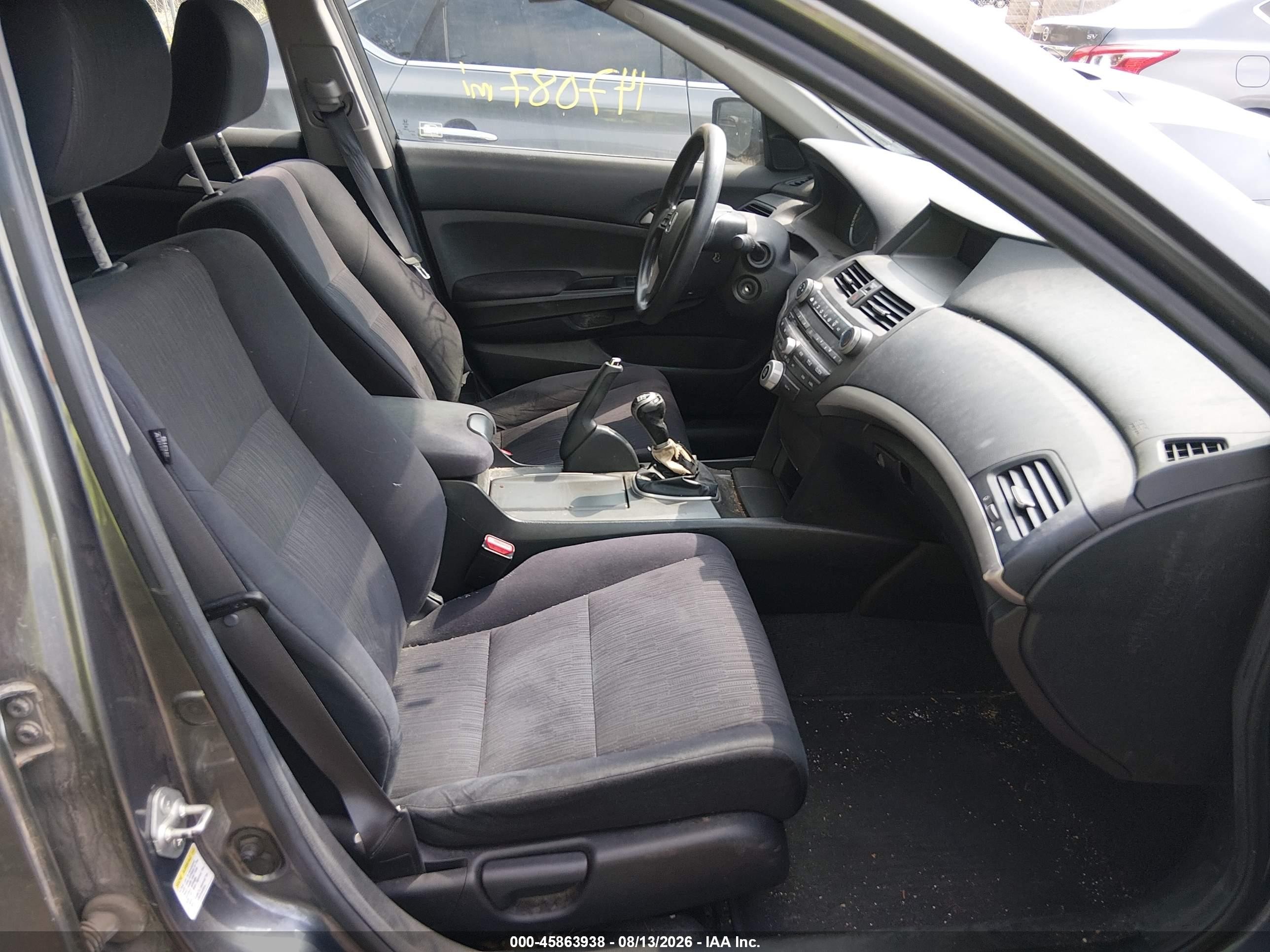 2011 Honda Accord 2.4 Lx Gray vin: 1HGCP2E30BA085248