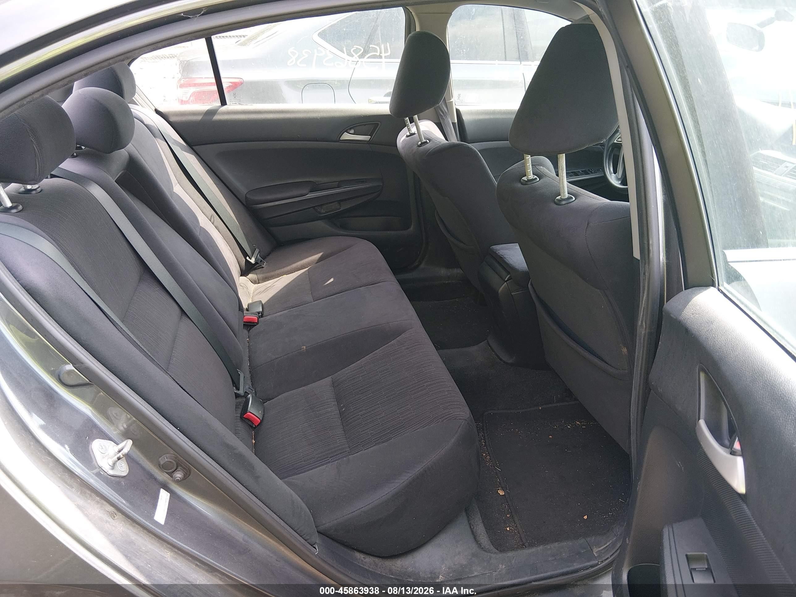 2011 Honda Accord 2.4 Lx Gray vin: 1HGCP2E30BA085248