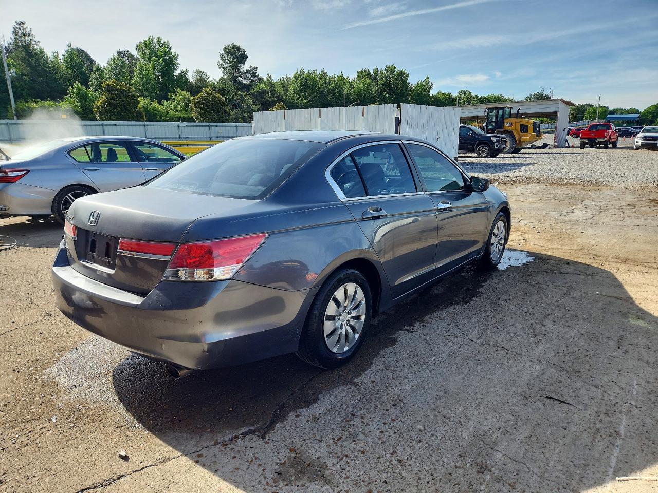 2012 Honda Accord Lx Gray vin: 1HGCP2E31CA097734