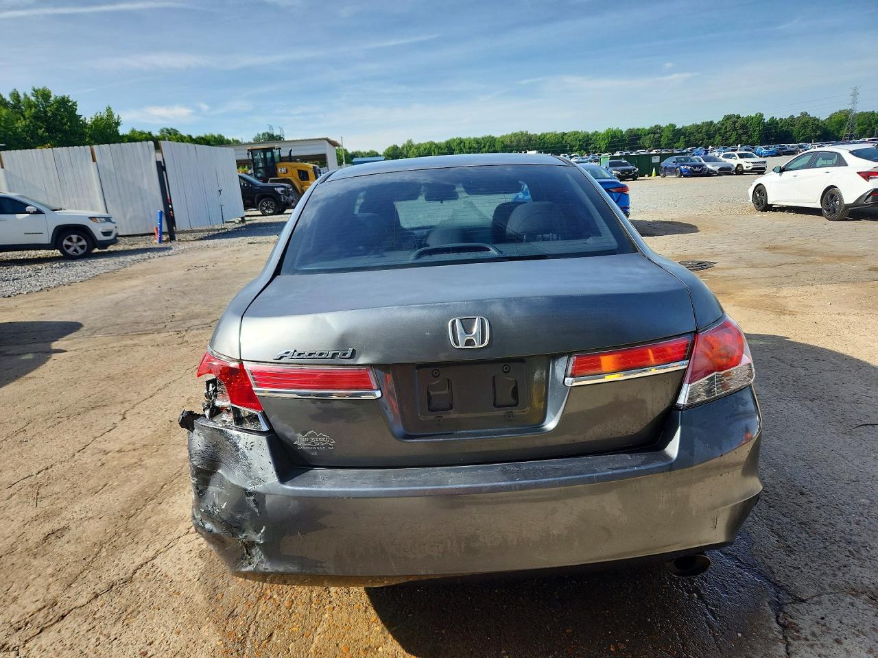2012 Honda Accord Lx Gray vin: 1HGCP2E31CA097734