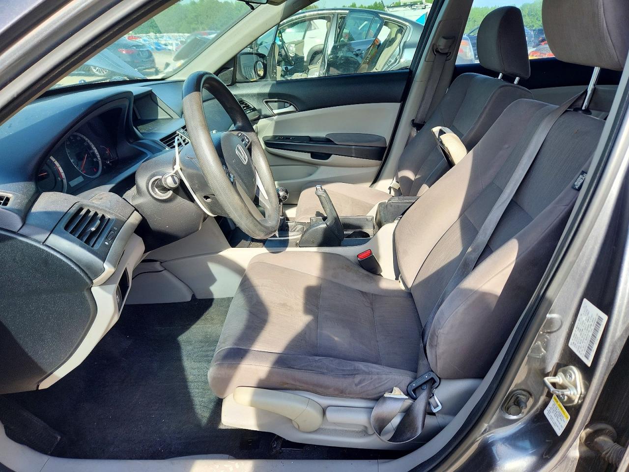 2012 Honda Accord Lx Gray vin: 1HGCP2E31CA097734