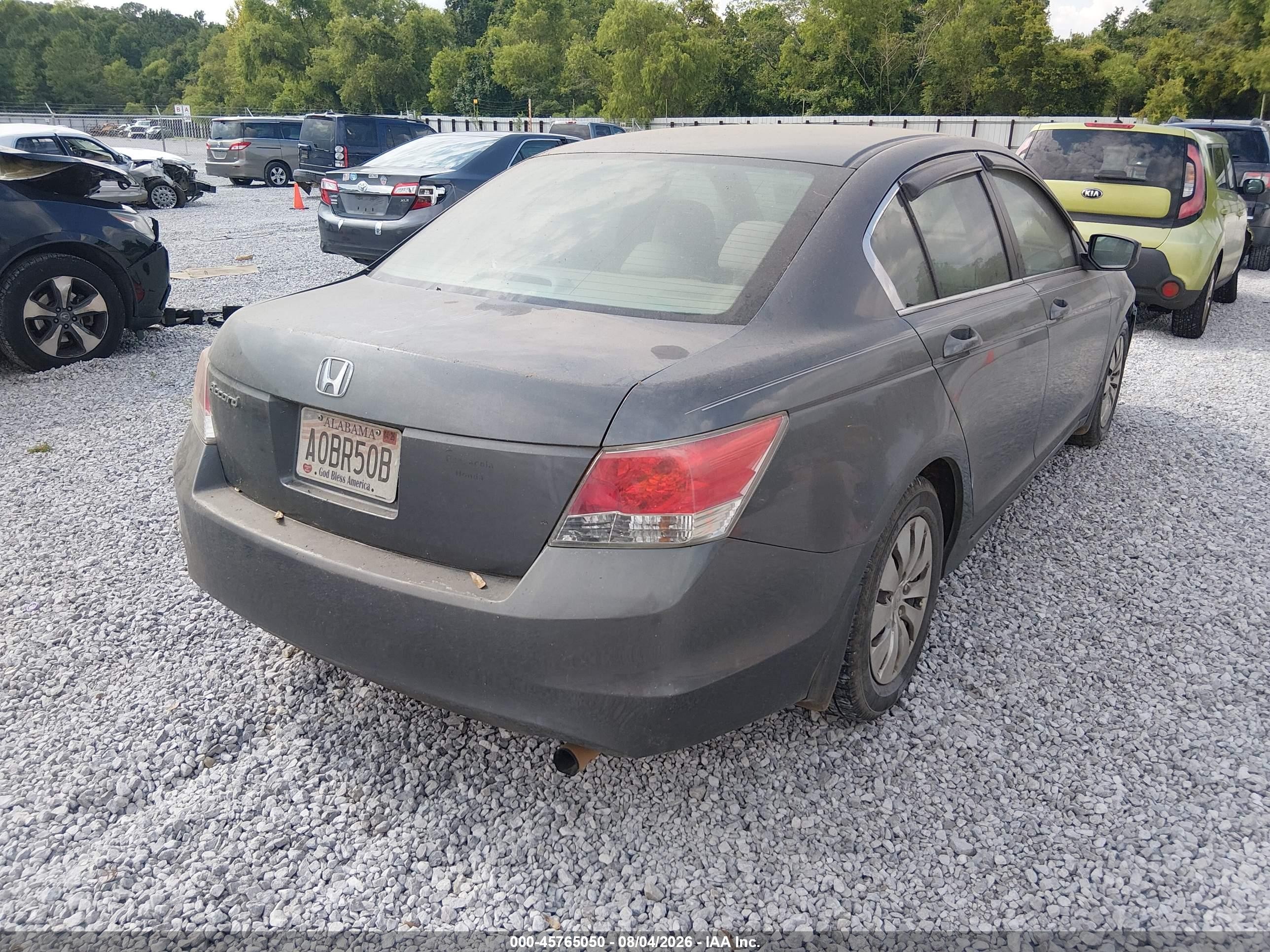 2010 Honda Accord 2.4 Lx Серый vin: 1HGCP2E32AA070927