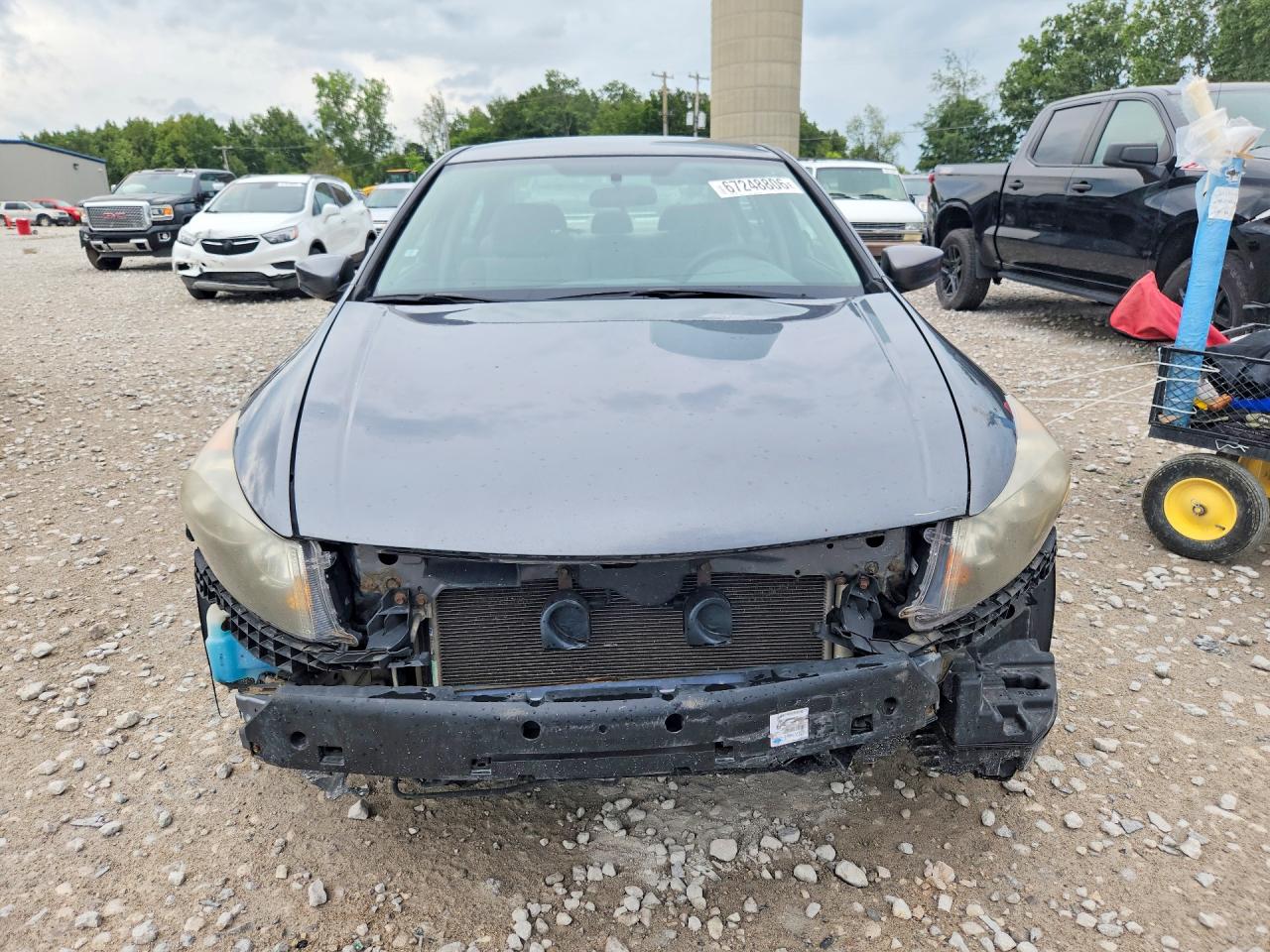2010 Honda Accord Lx Серый vin: 1HGCP2E34AA012284