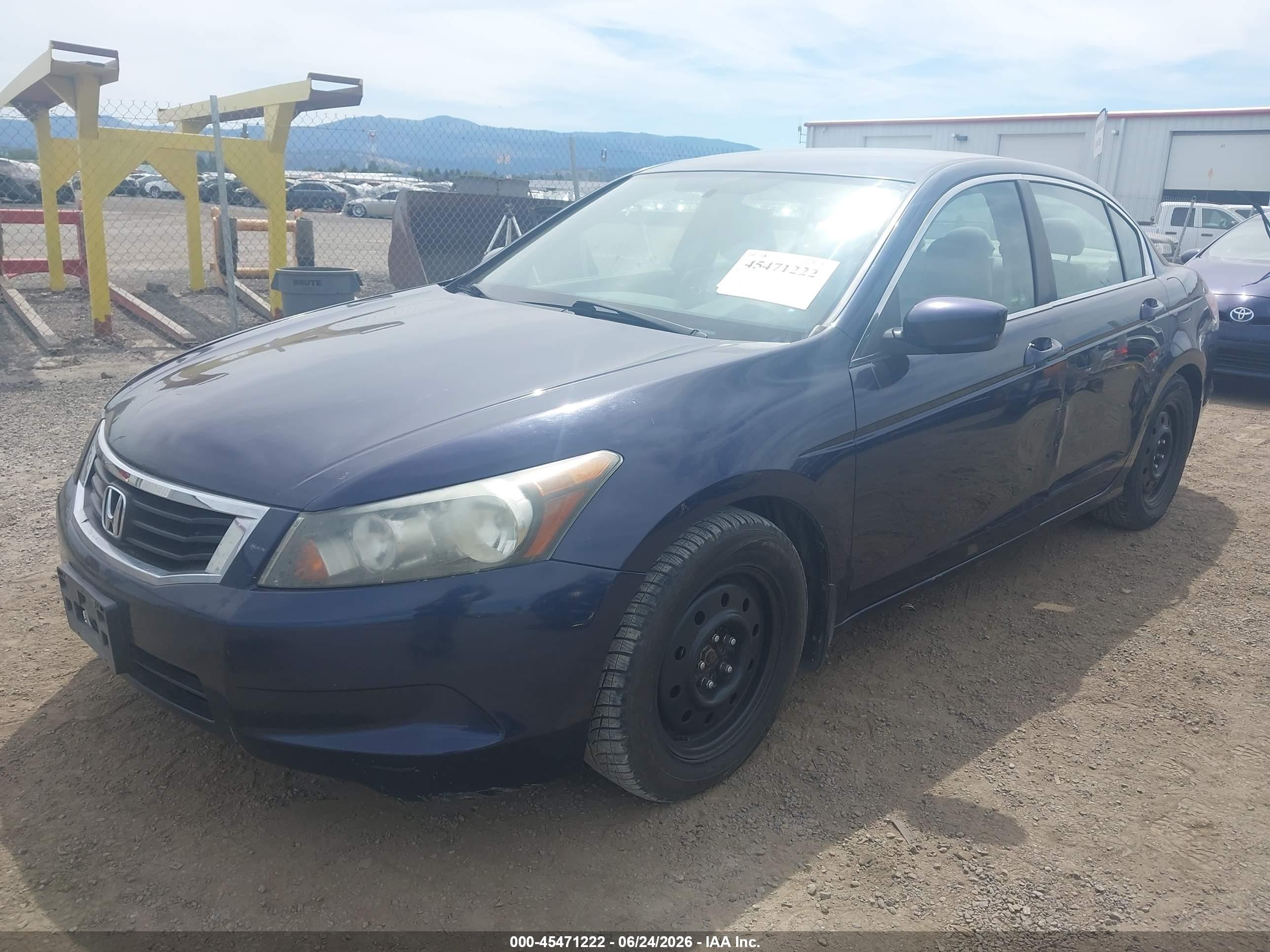 2010 Honda Accord 2.4 Lx Dark Blue vin: 1HGCP2E34AA069035