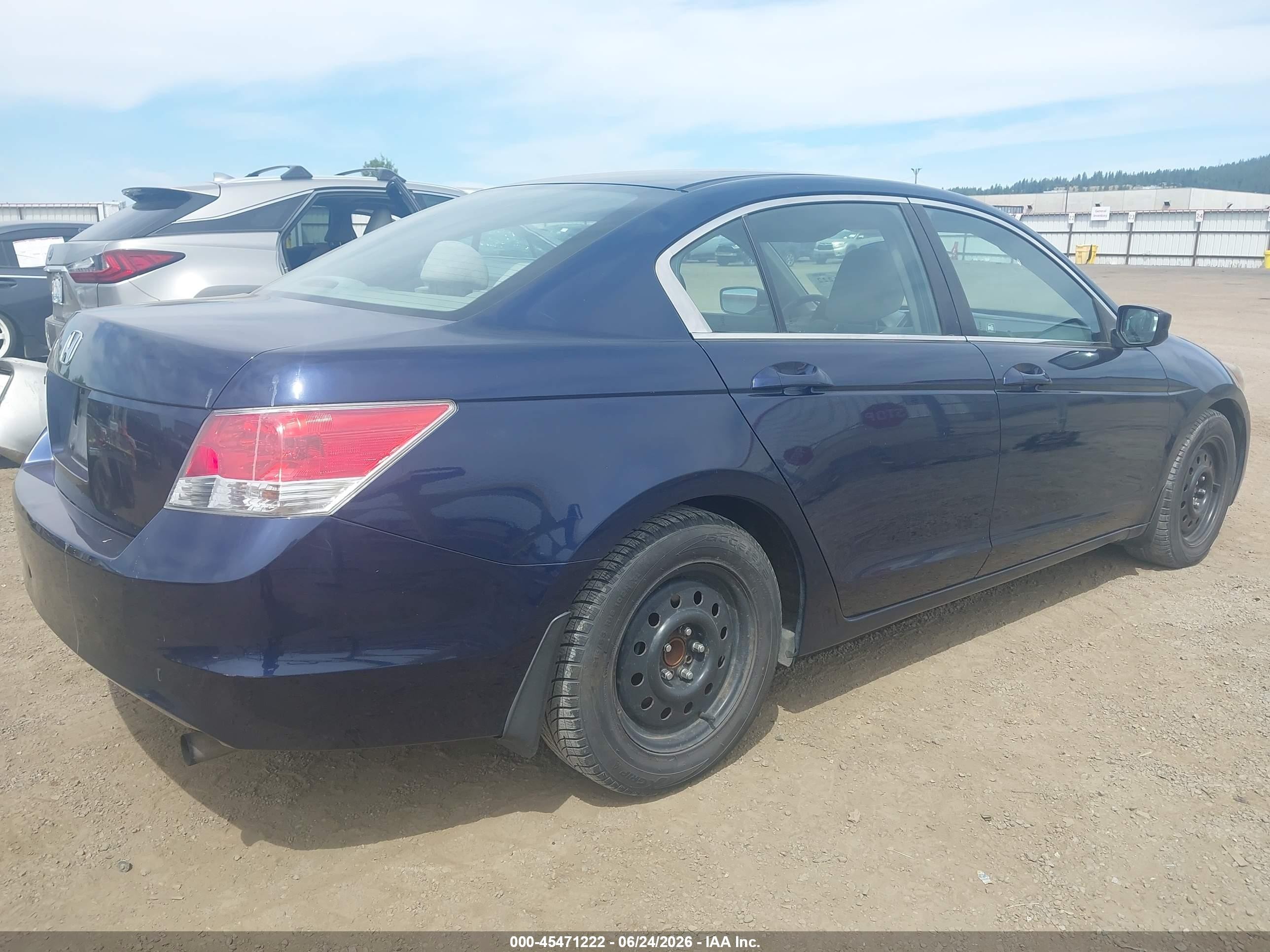 2010 Honda Accord 2.4 Lx Dark Blue vin: 1HGCP2E34AA069035