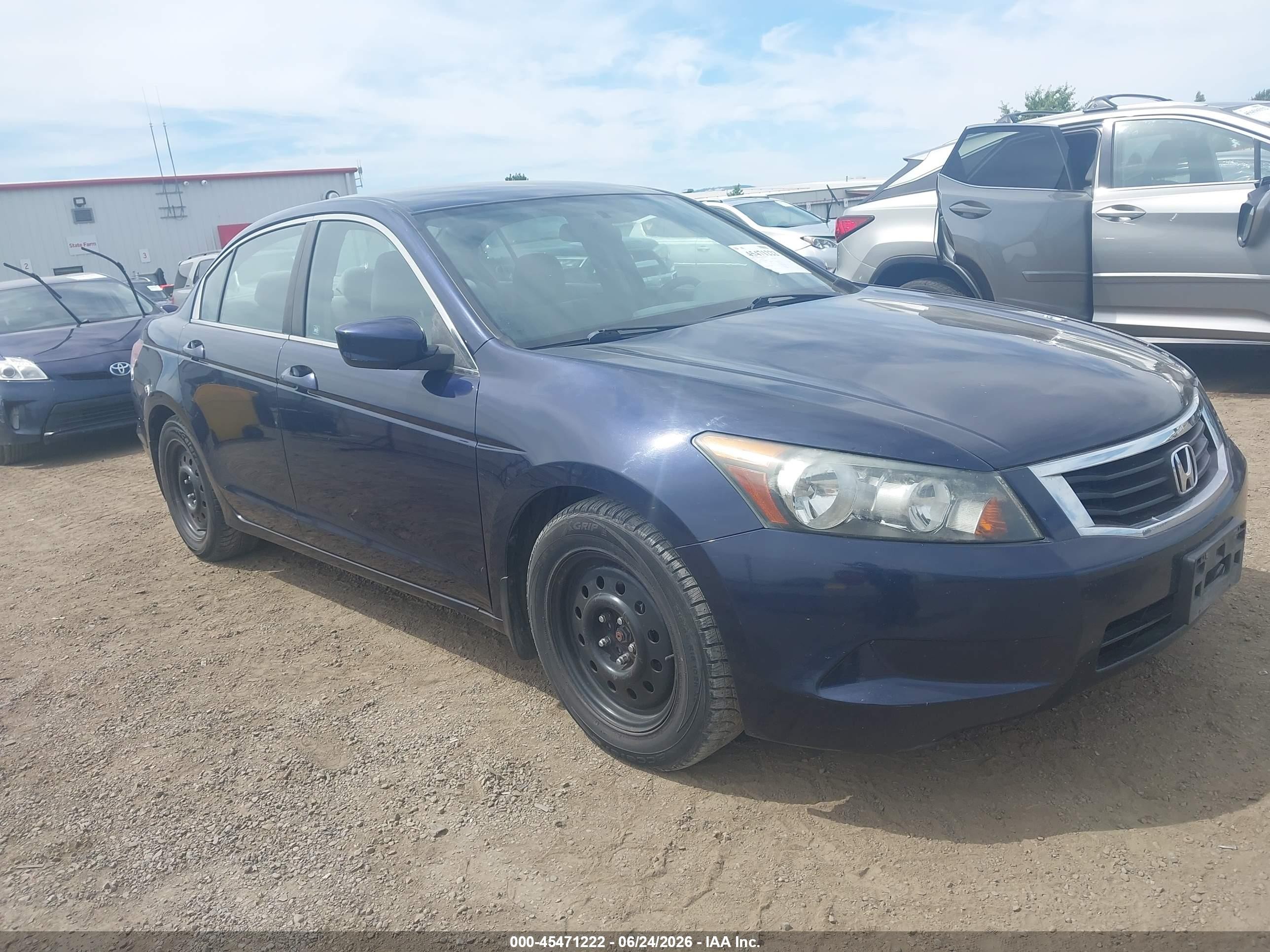 2010 Honda Accord 2.4 Lx Dark Blue vin: 1HGCP2E34AA069035