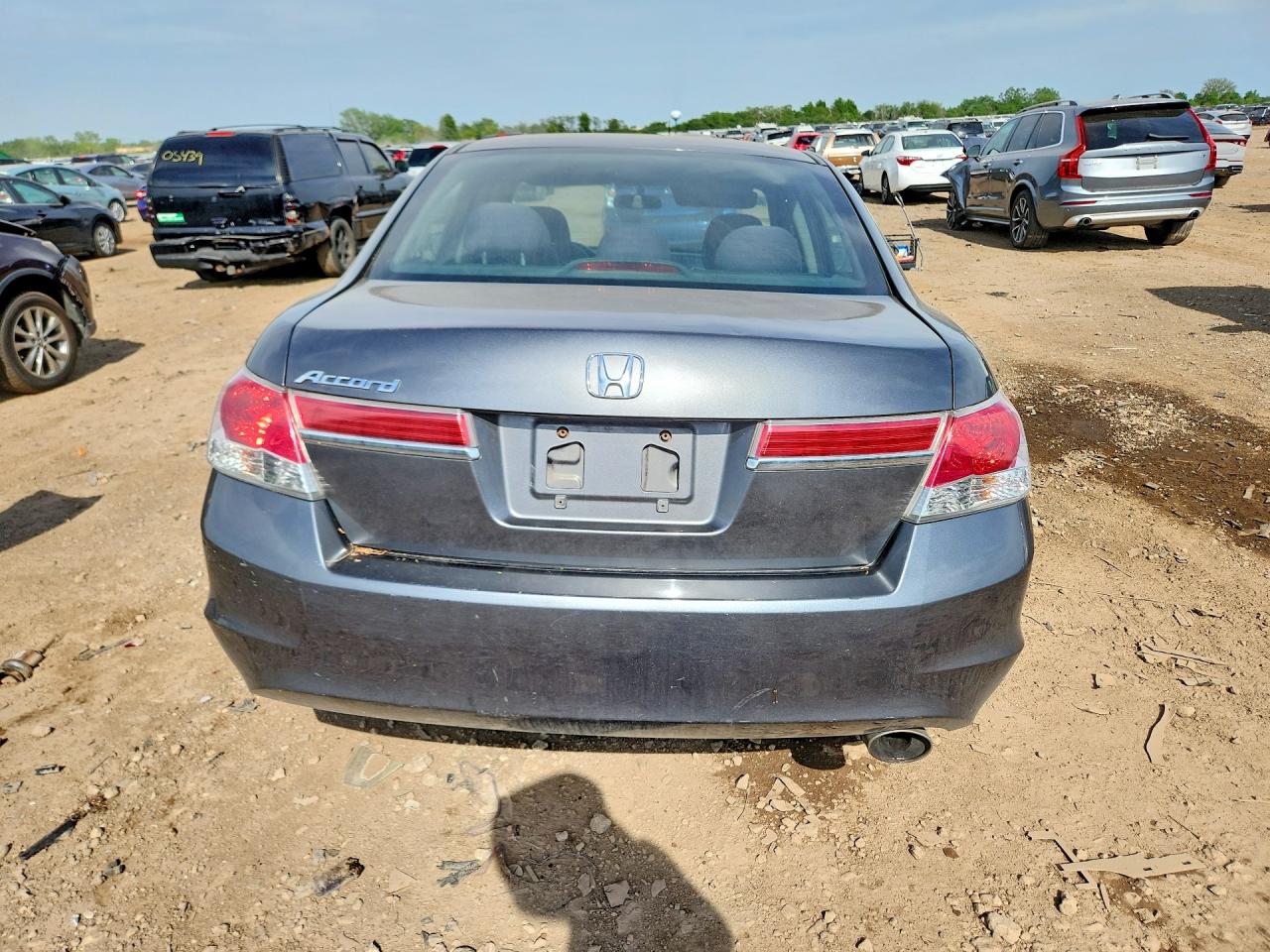 2011 Honda Accord Lx Gray vin: 1HGCP2E34BA009256