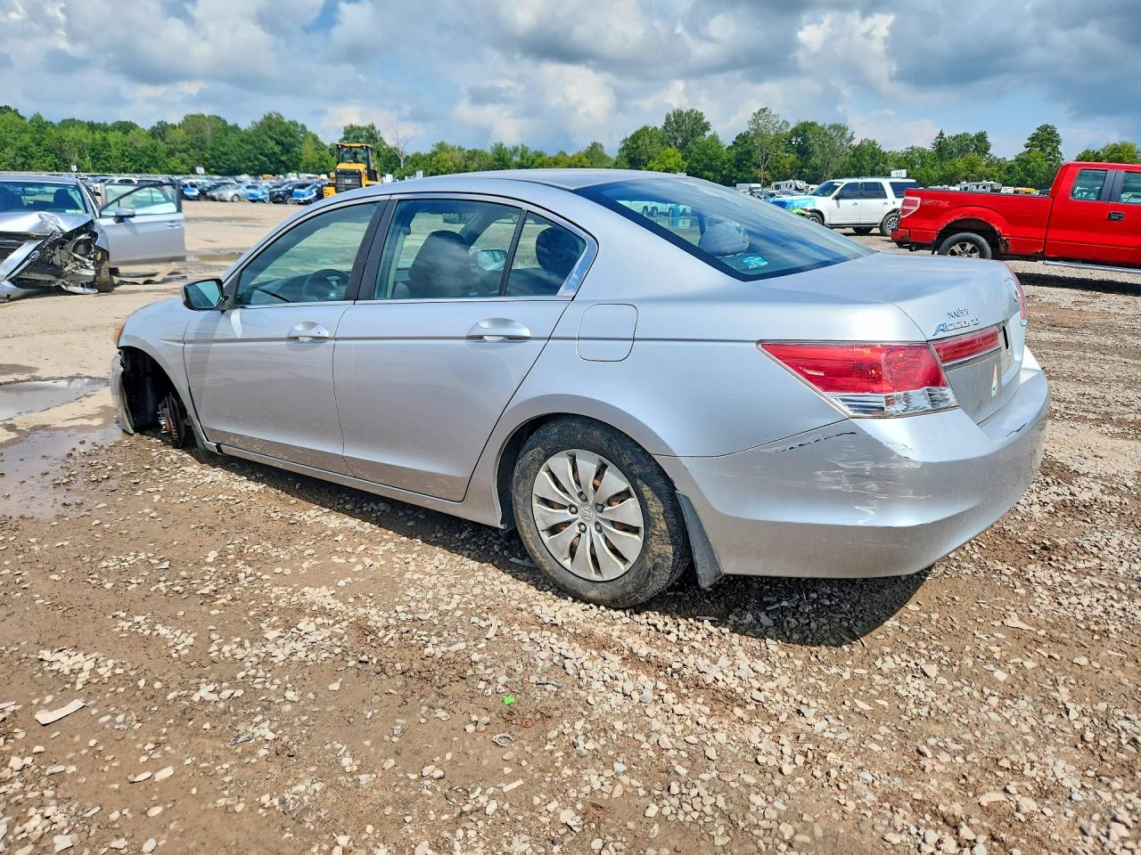 2011 Honda Accord Lx Silver vin: 1HGCP2E34BA149467