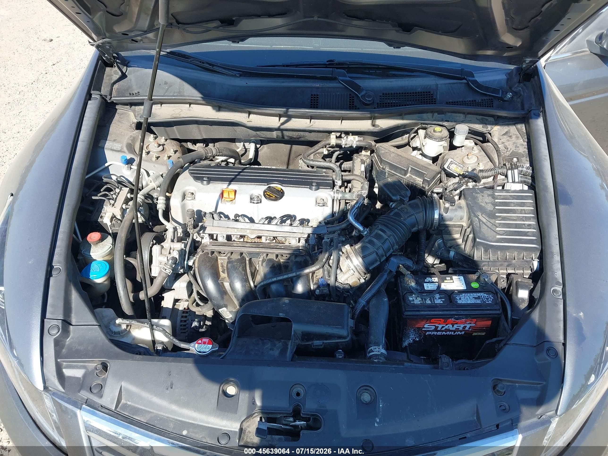 2011 Honda Accord 2.4 Lx Серый vin: 1HGCP2E35BA147002