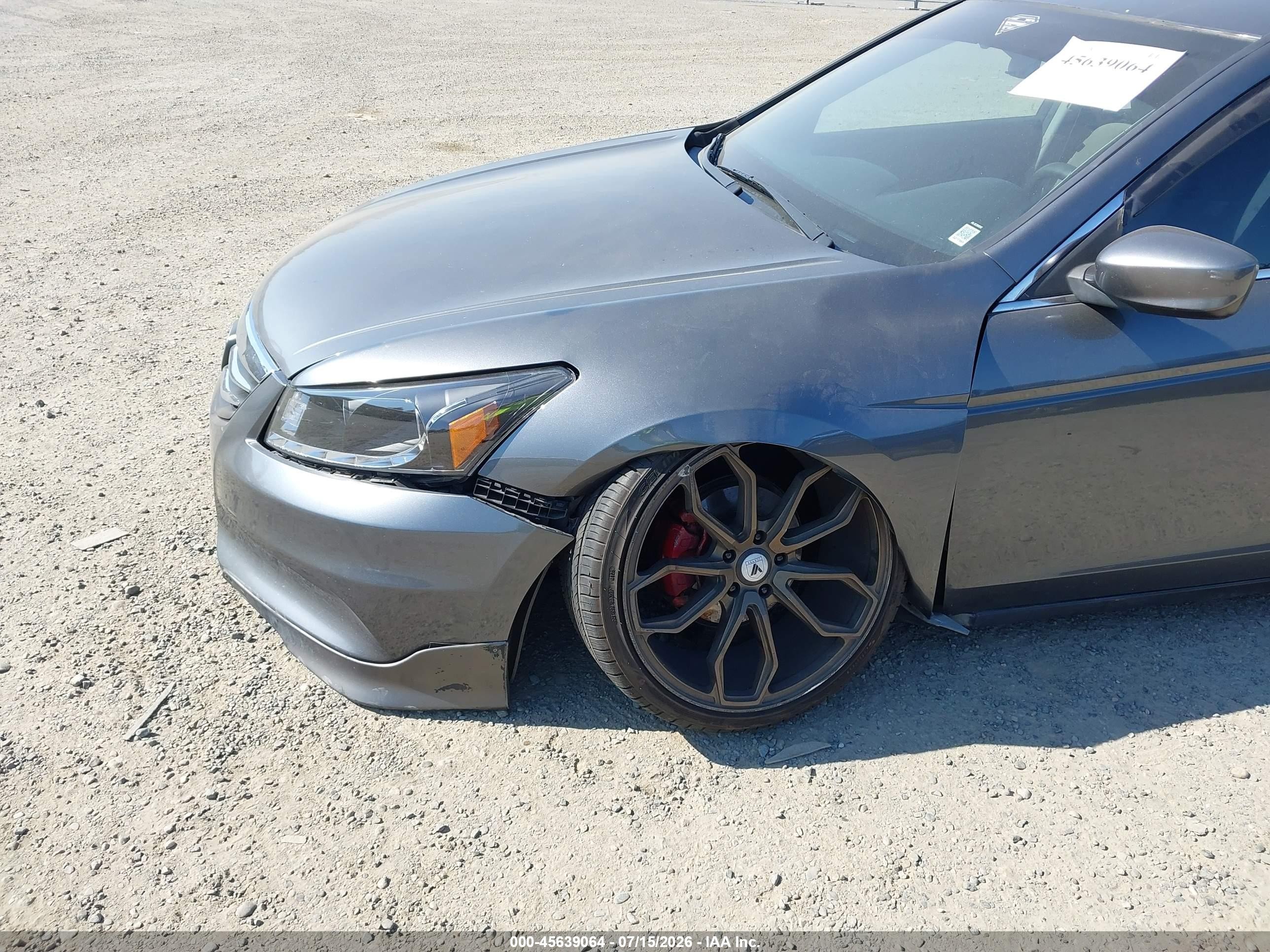 2011 Honda Accord 2.4 Lx Серый vin: 1HGCP2E35BA147002