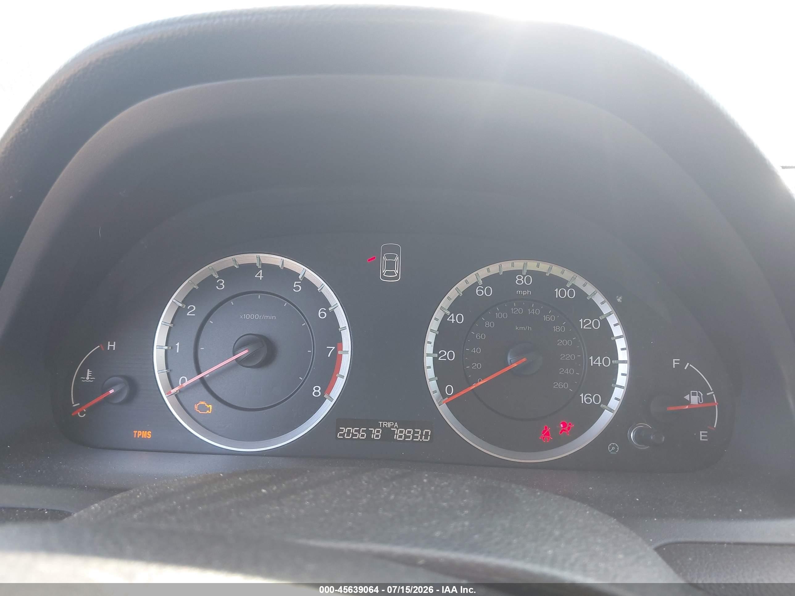 2011 Honda Accord 2.4 Lx Серый vin: 1HGCP2E35BA147002