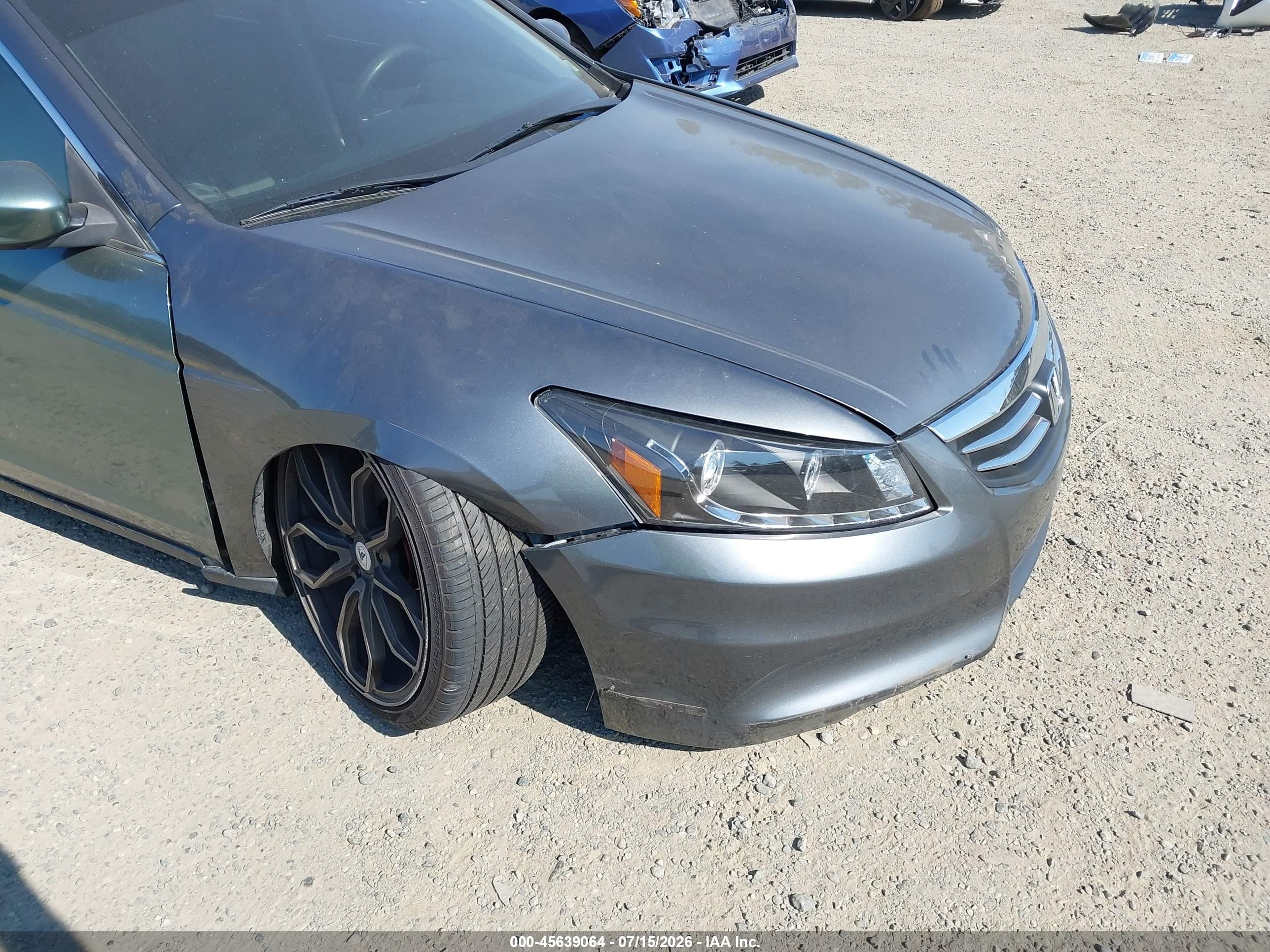 2011 Honda Accord 2.4 Lx Серый vin: 1HGCP2E35BA147002