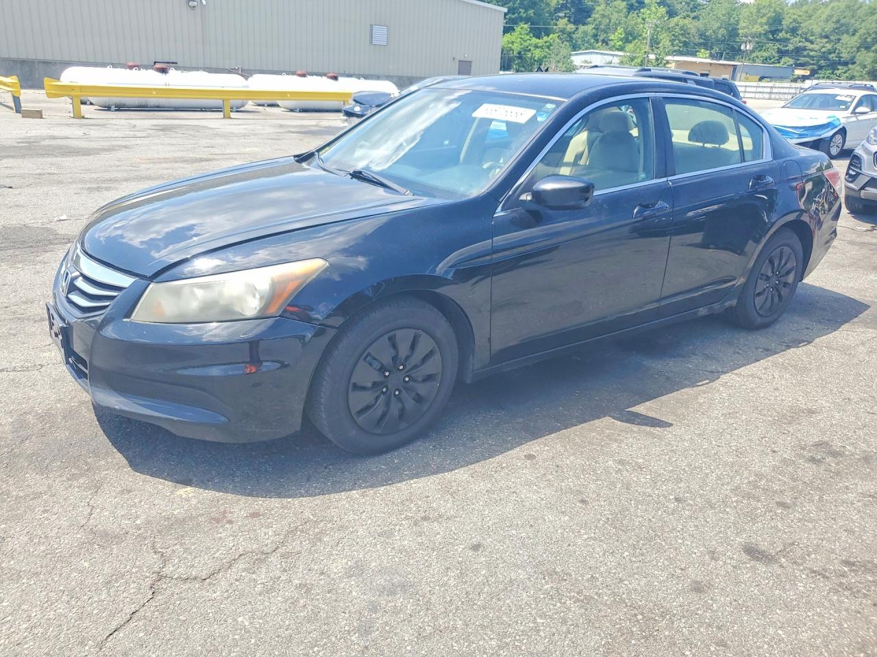 2011 Honda Accord Lx Black vin: 1HGCP2E36BA093743