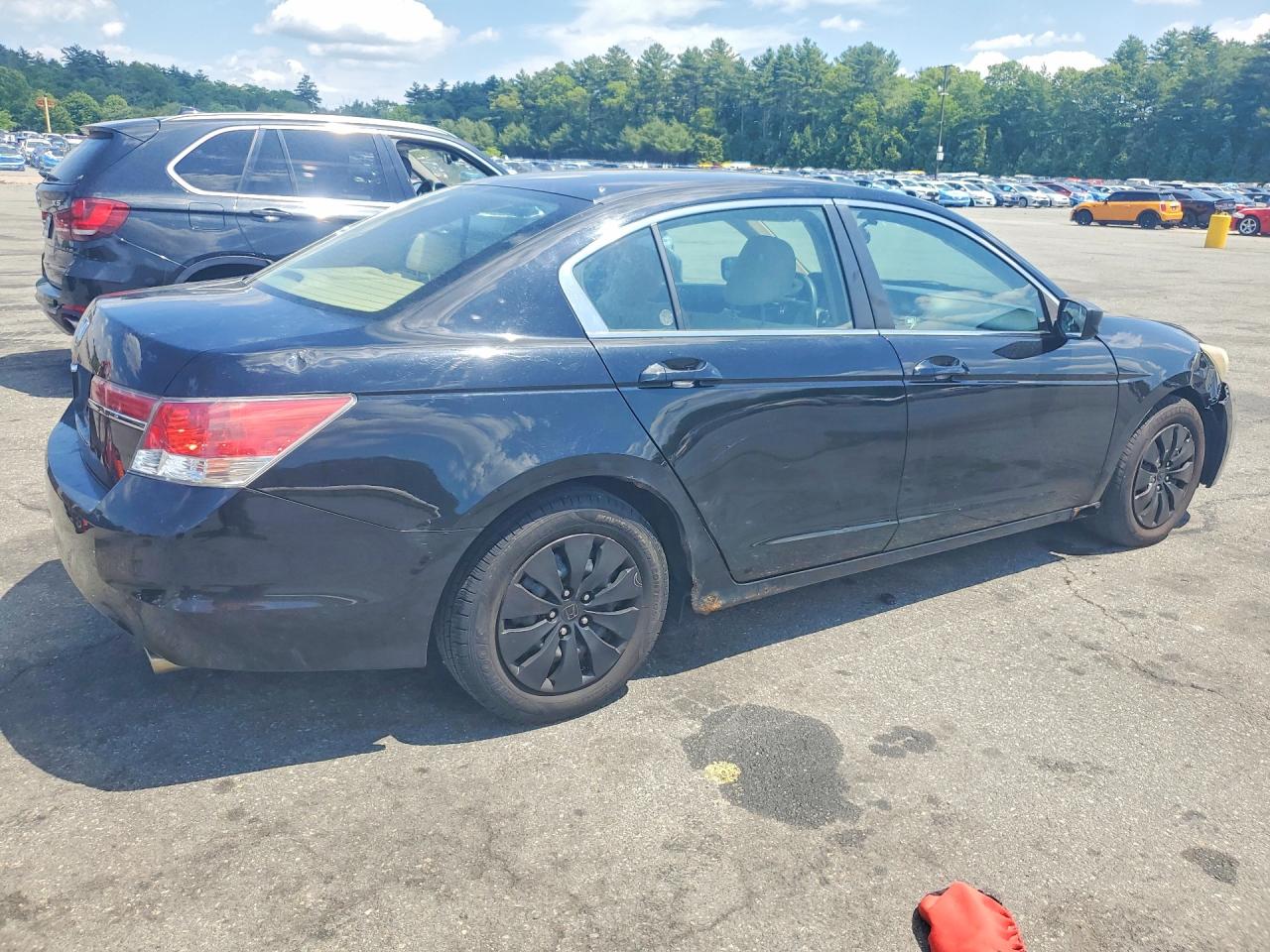 2011 Honda Accord Lx Black vin: 1HGCP2E36BA093743