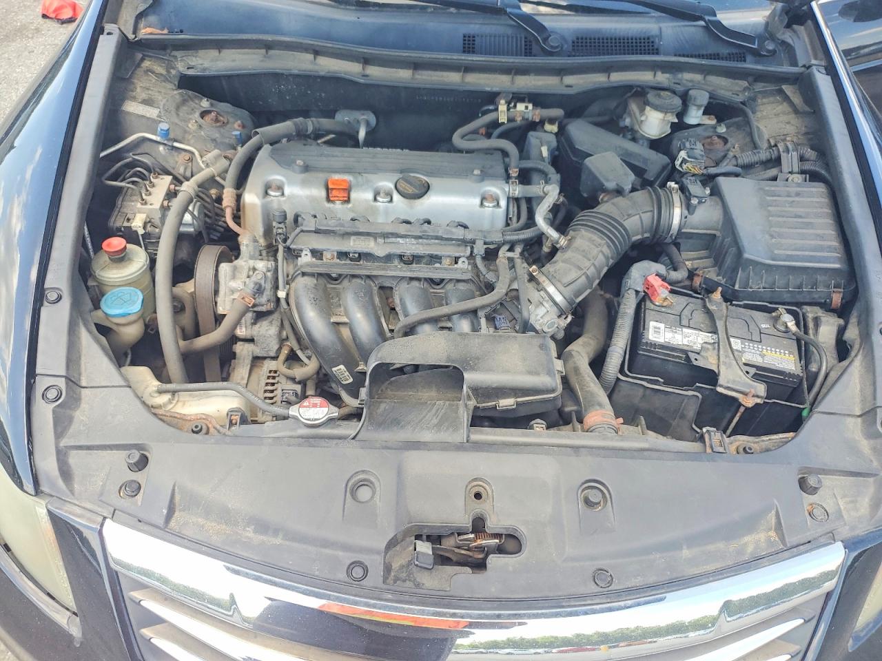 2011 Honda Accord Lx Black vin: 1HGCP2E36BA093743