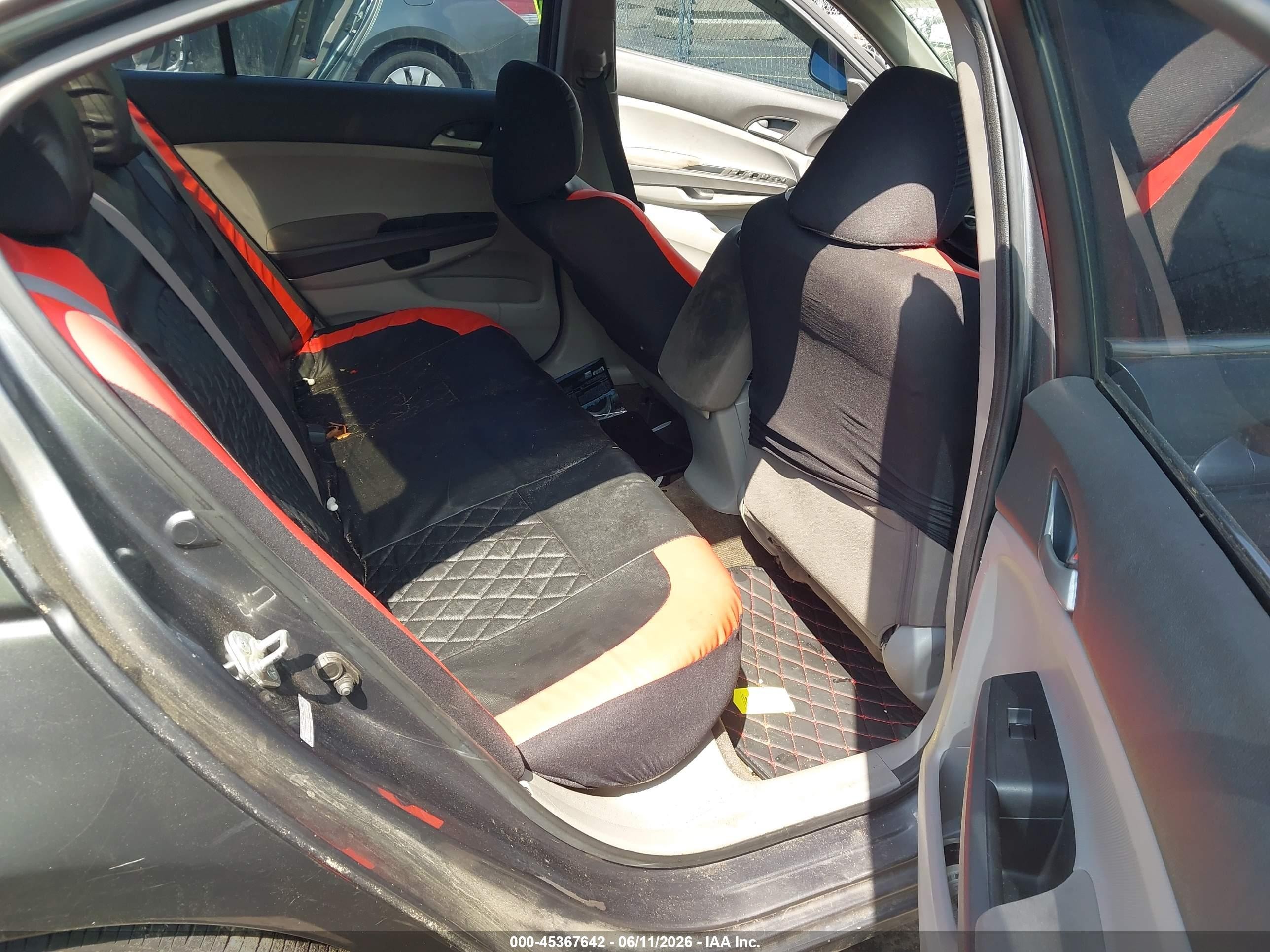 2010 Honda Accord 2.4 Lx Gray vin: 1HGCP2E37AA100200