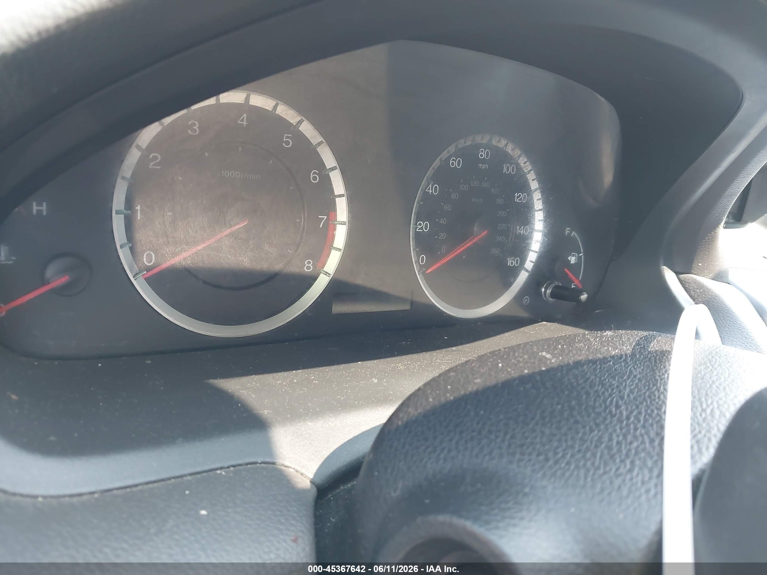 2010 Honda Accord 2.4 Lx Gray vin: 1HGCP2E37AA100200