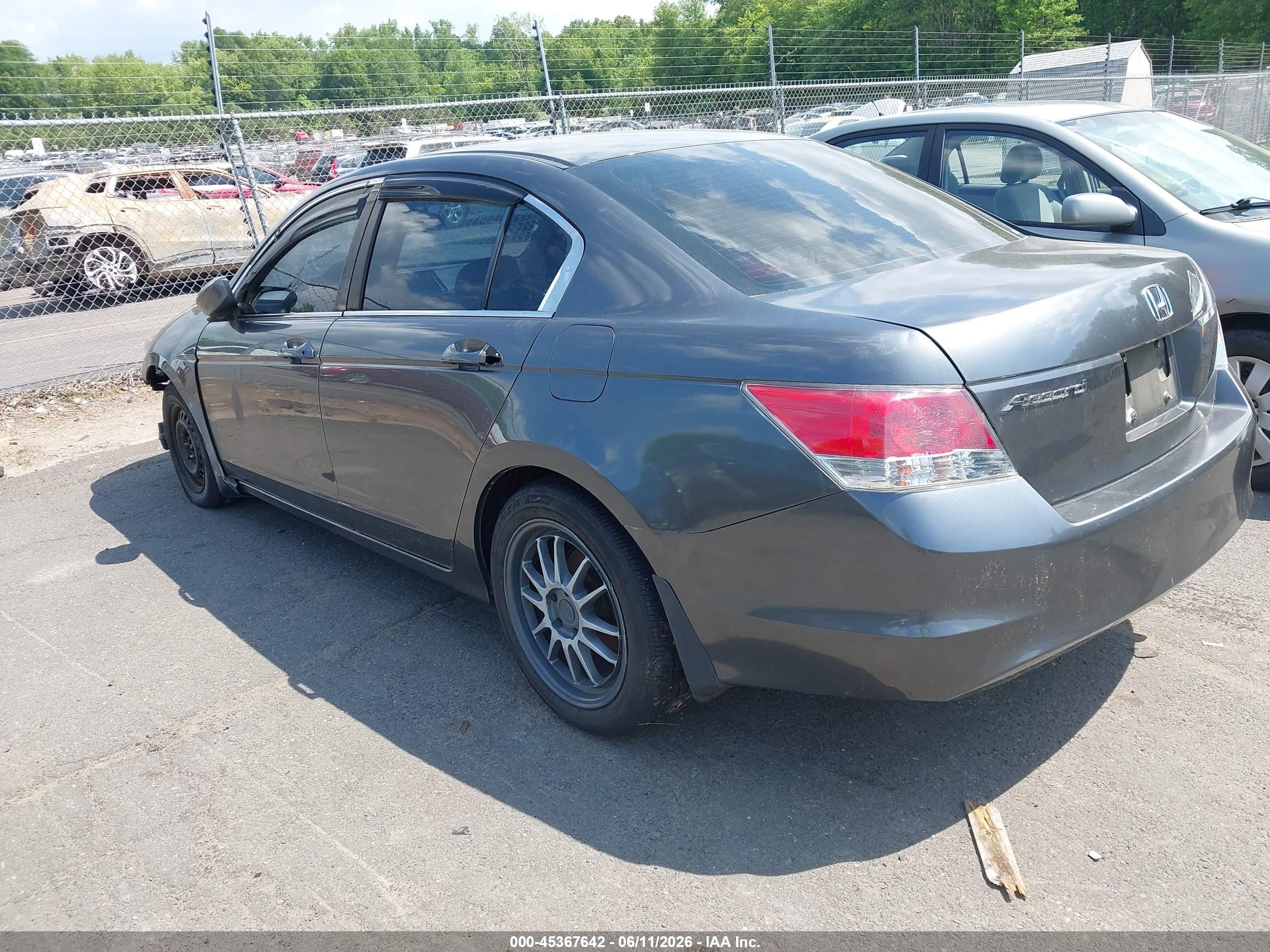 2010 Honda Accord 2.4 Lx Gray vin: 1HGCP2E37AA100200