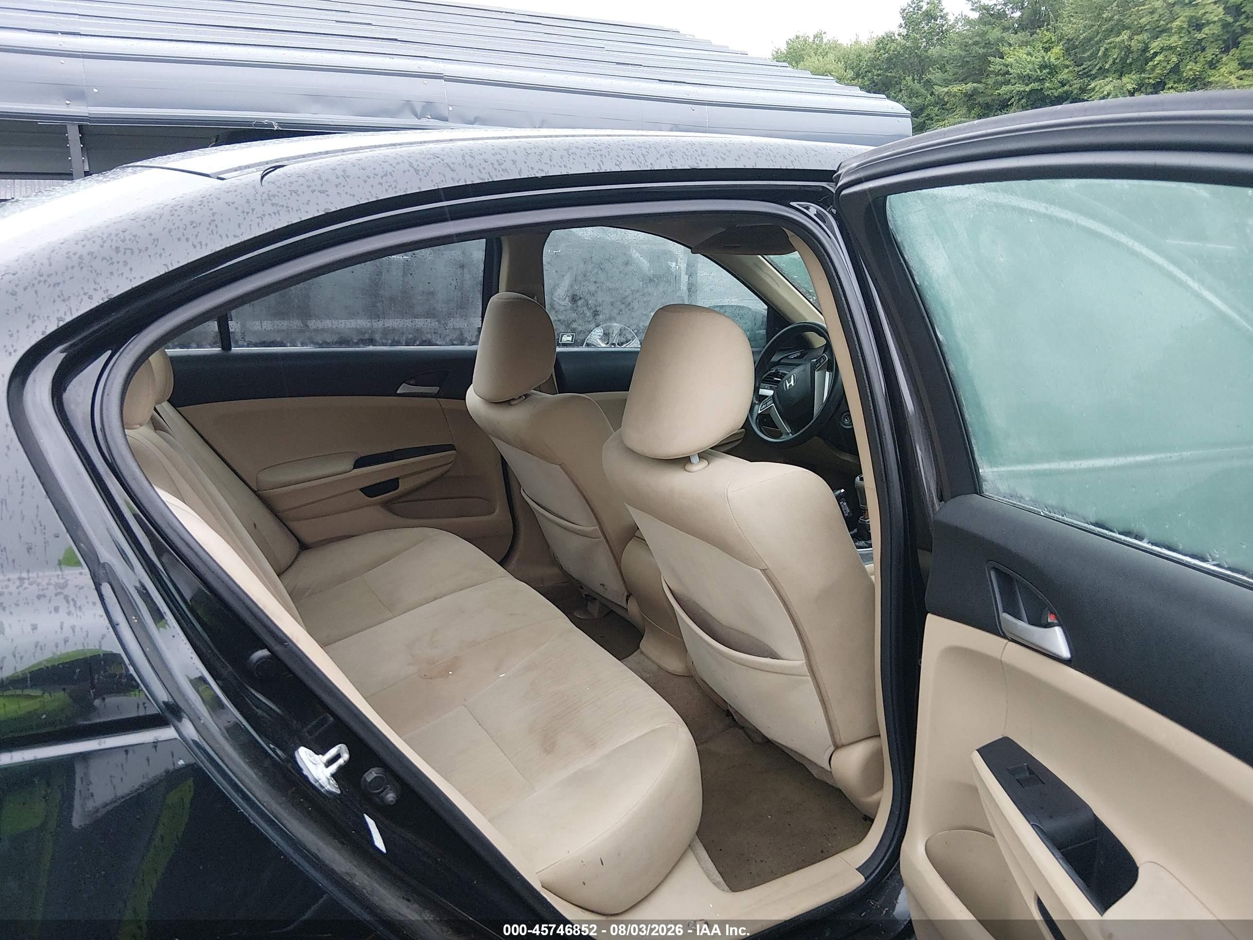 2012 Honda Accord 2.4 Lx Black vin: 1HGCP2E38CA063807