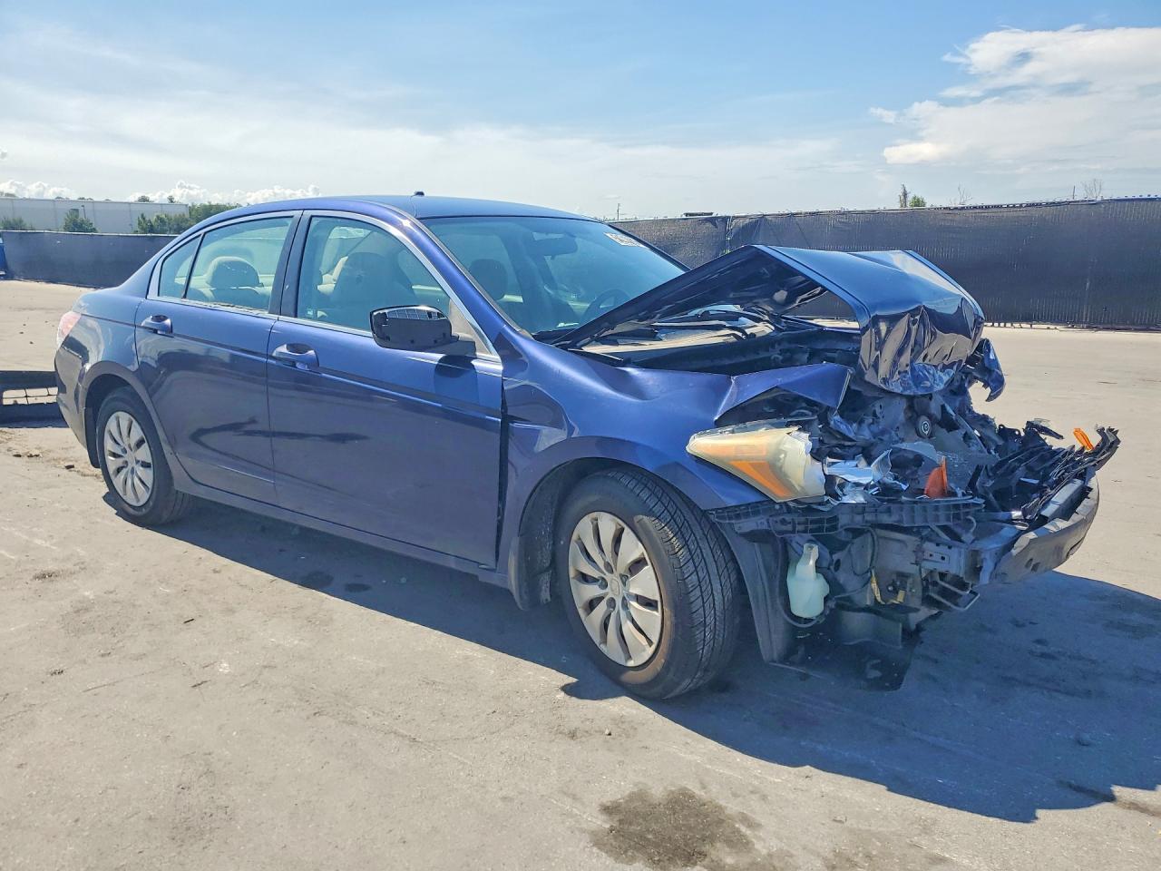 2010 Honda Accord Lx Синий vin: 1HGCP2E39AA016749