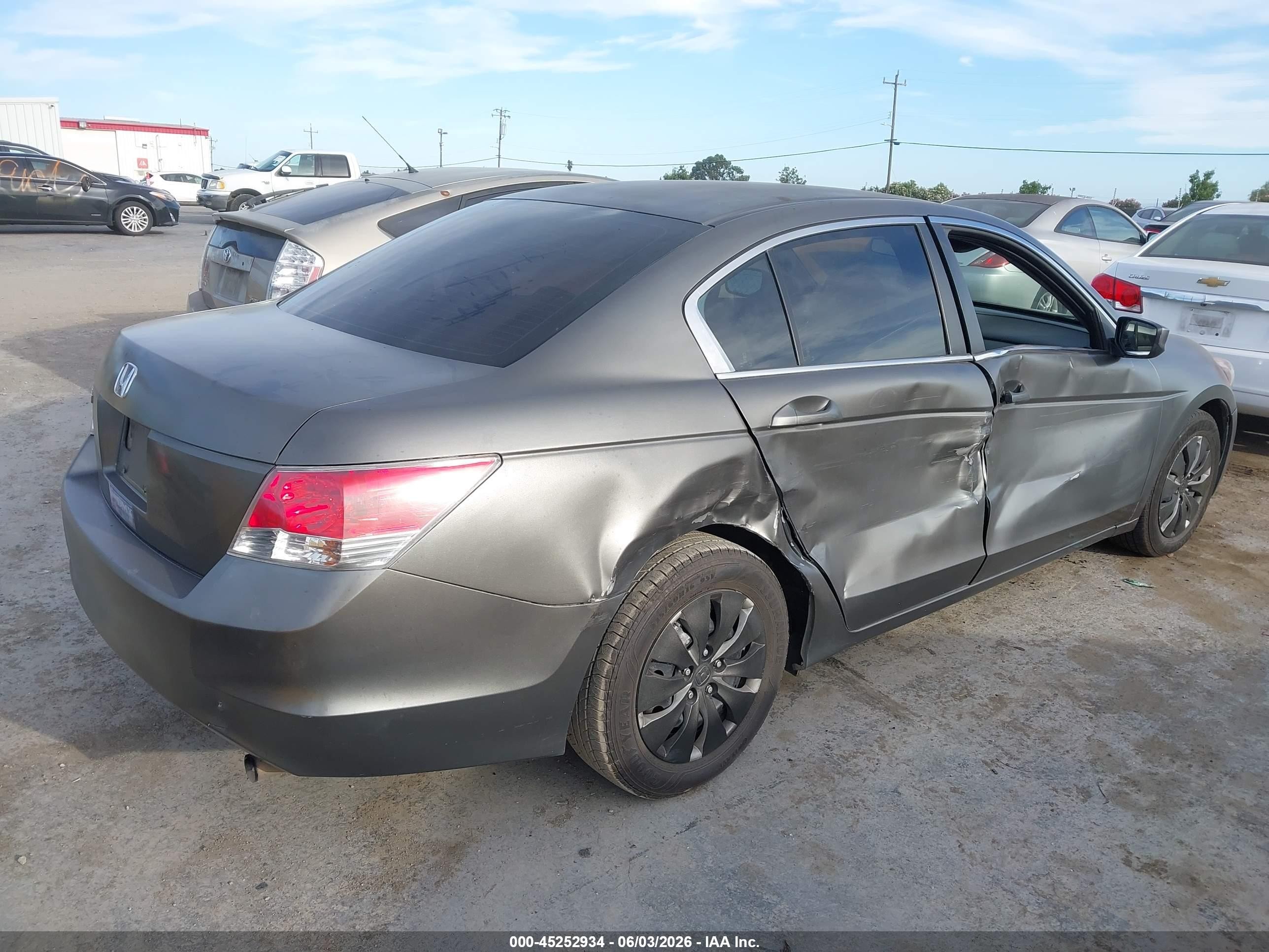 2010 Honda Accord 2.4 Lx Gray vin: 1HGCP2E39AA035513
