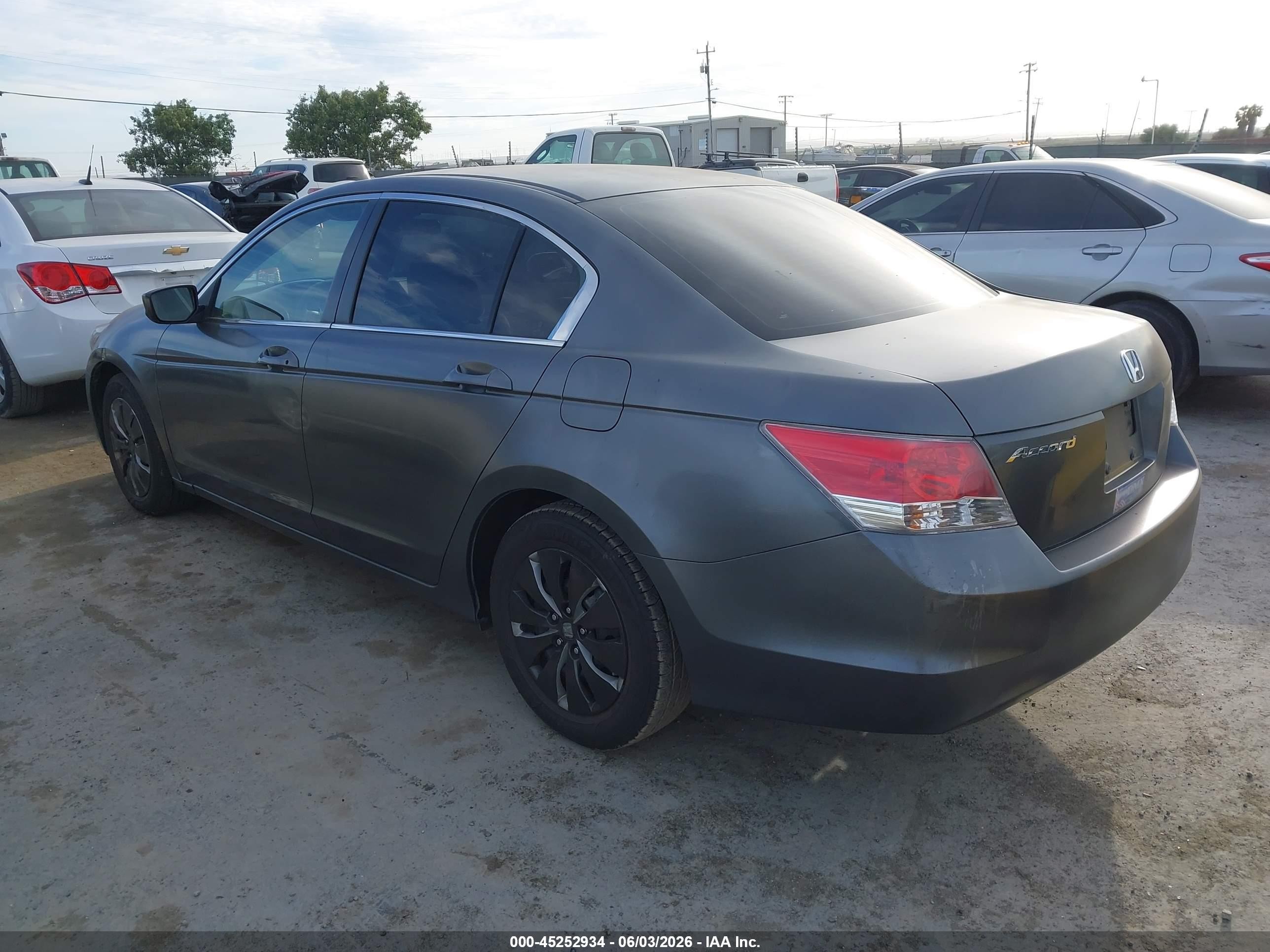 2010 Honda Accord 2.4 Lx Gray vin: 1HGCP2E39AA035513