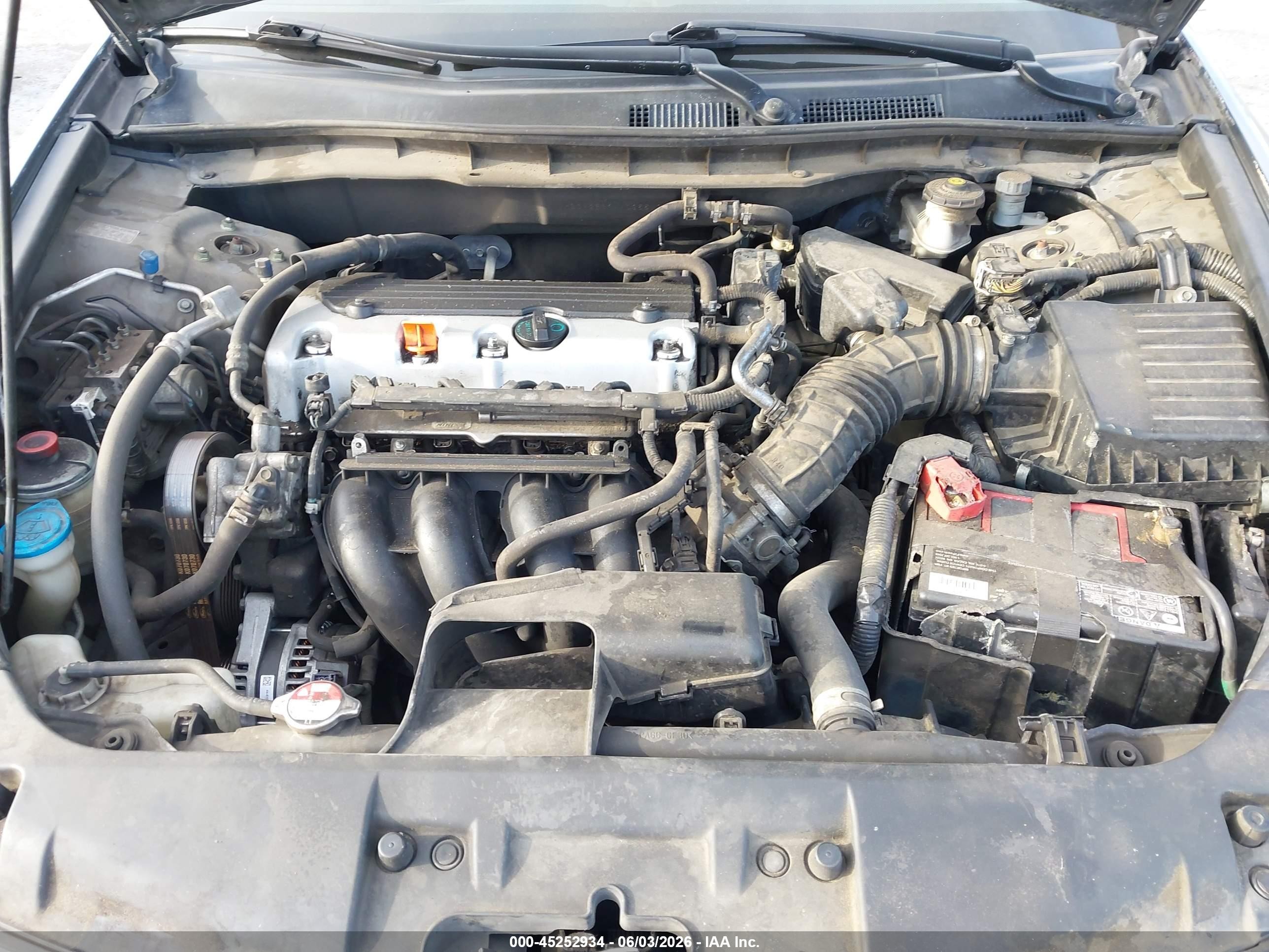 2010 Honda Accord 2.4 Lx Gray vin: 1HGCP2E39AA035513