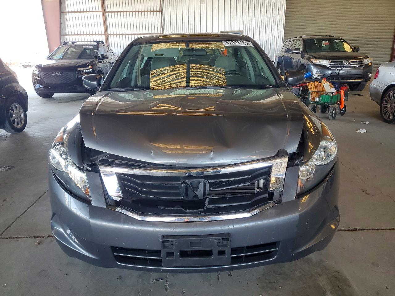 2010 Honda Accord Lx Серый vin: 1HGCP2E3XAA035522
