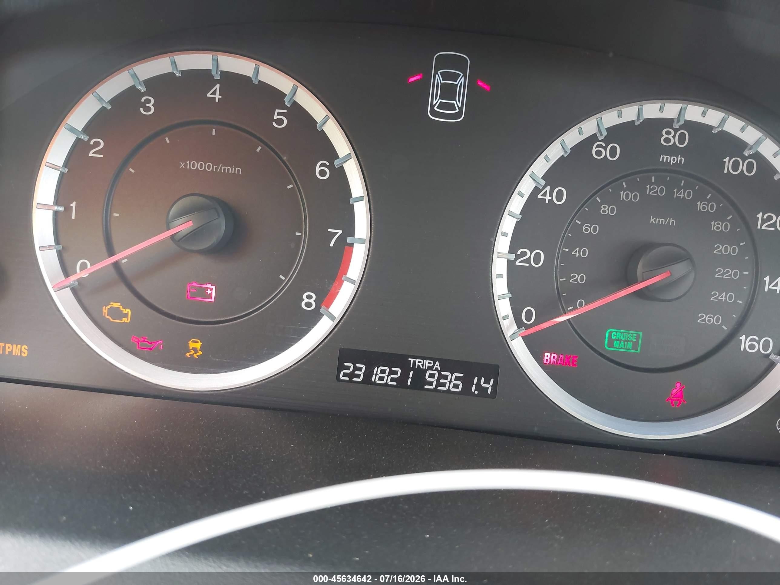 2011 Honda Accord 2.4 Ex Серебряный vin: 1HGCP2E71BA081728