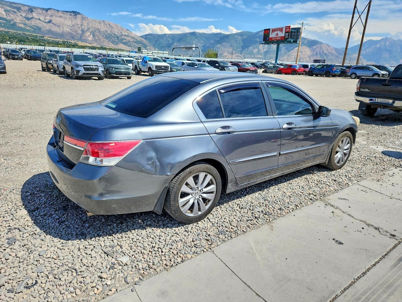 2012 Honda Accord Ex Gray vin: 1HGCP2E71CA146692