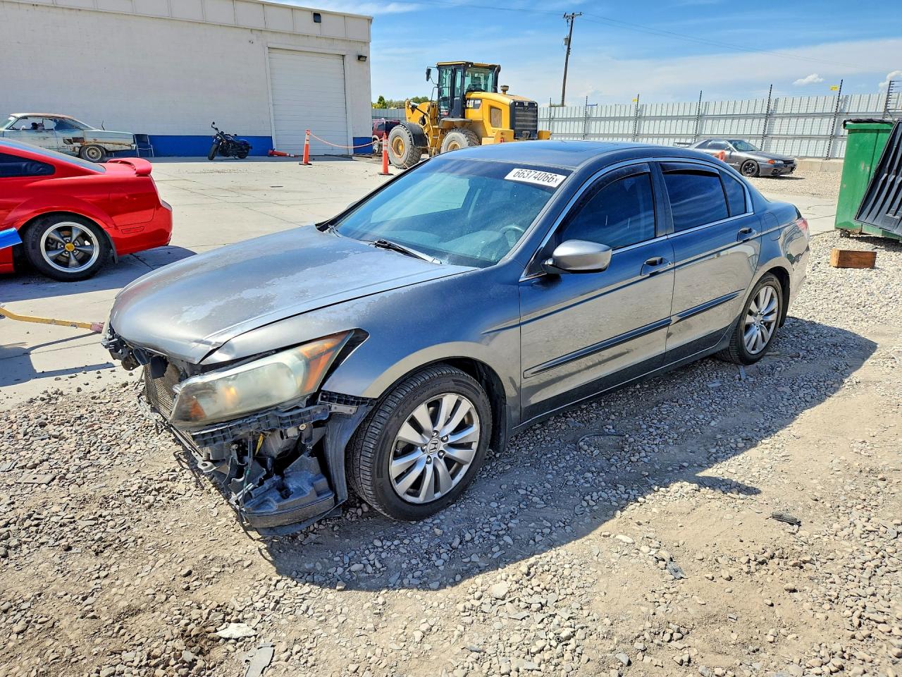 2012 Honda Accord Ex Gray vin: 1HGCP2E71CA146692