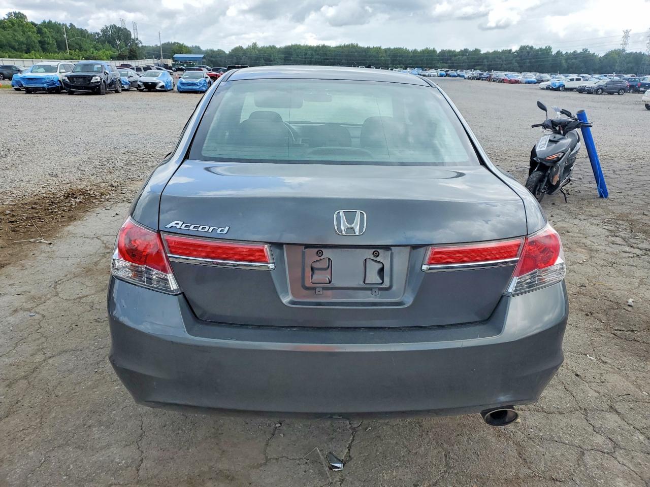 2011 Honda Accord Ex Gray vin: 1HGCP2E72BA047782