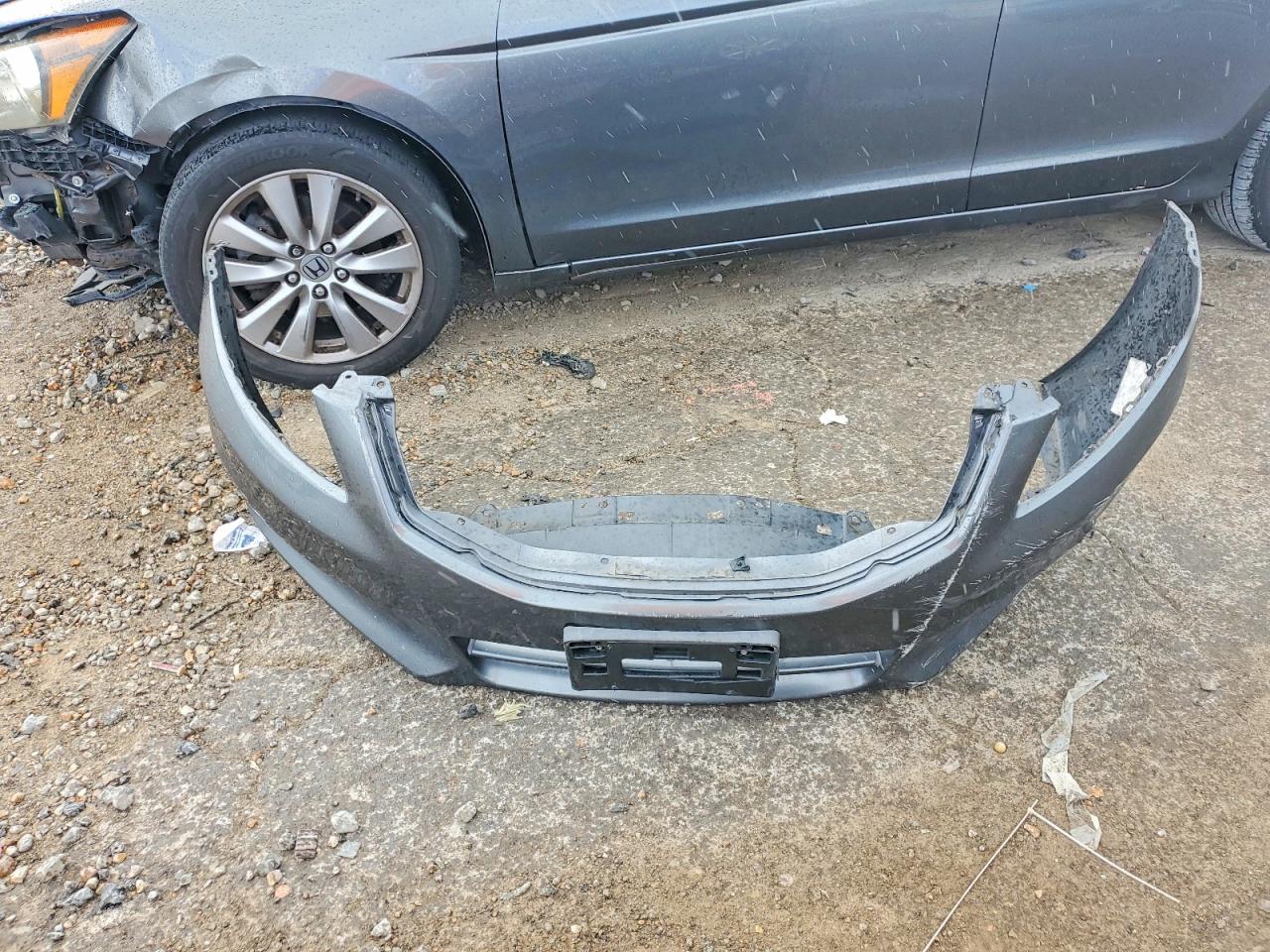 2011 Honda Accord Ex Gray vin: 1HGCP2E72BA047782