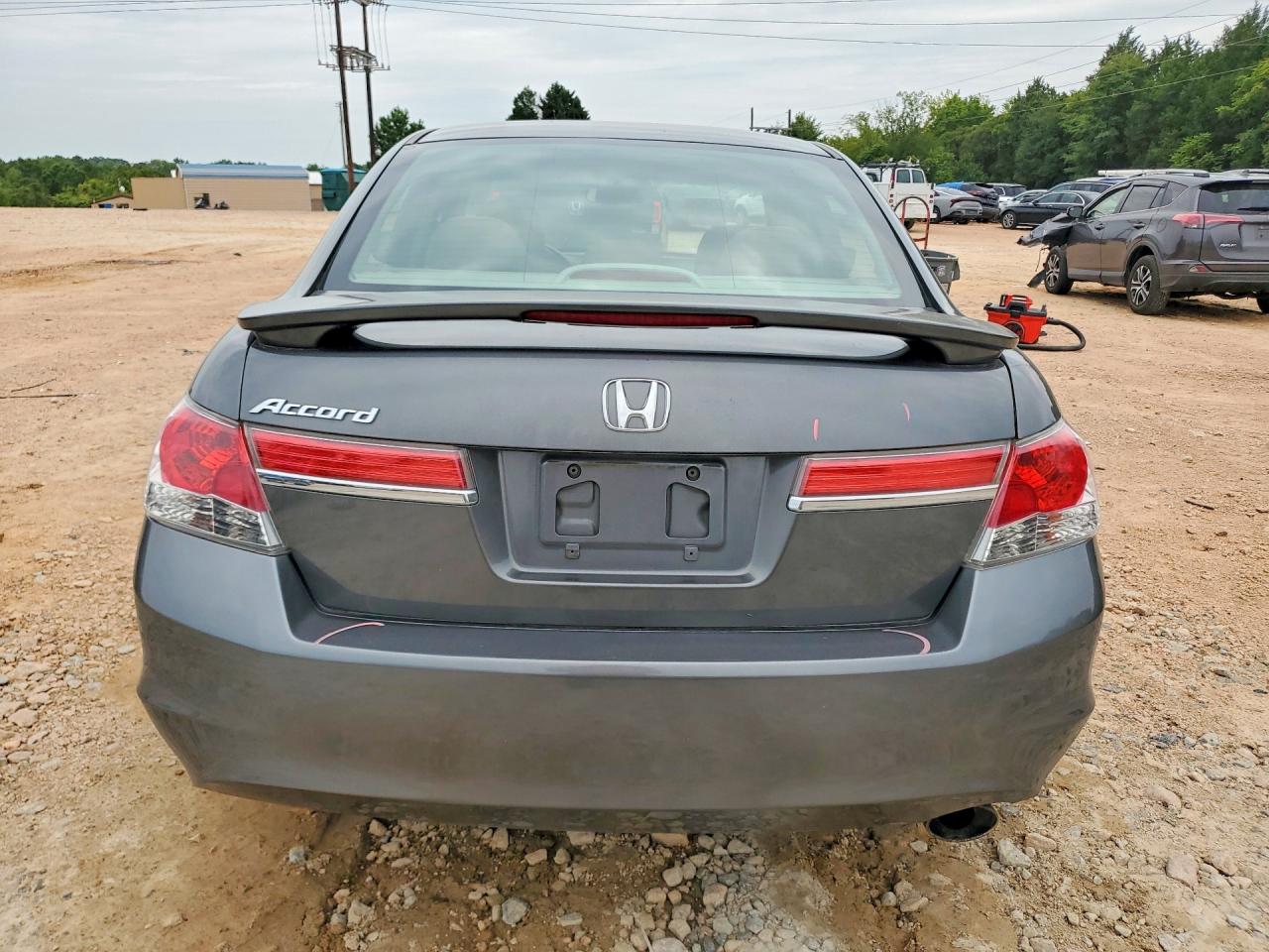 2011 Honda Accord Ex Gray vin: 1HGCP2E73BA012099