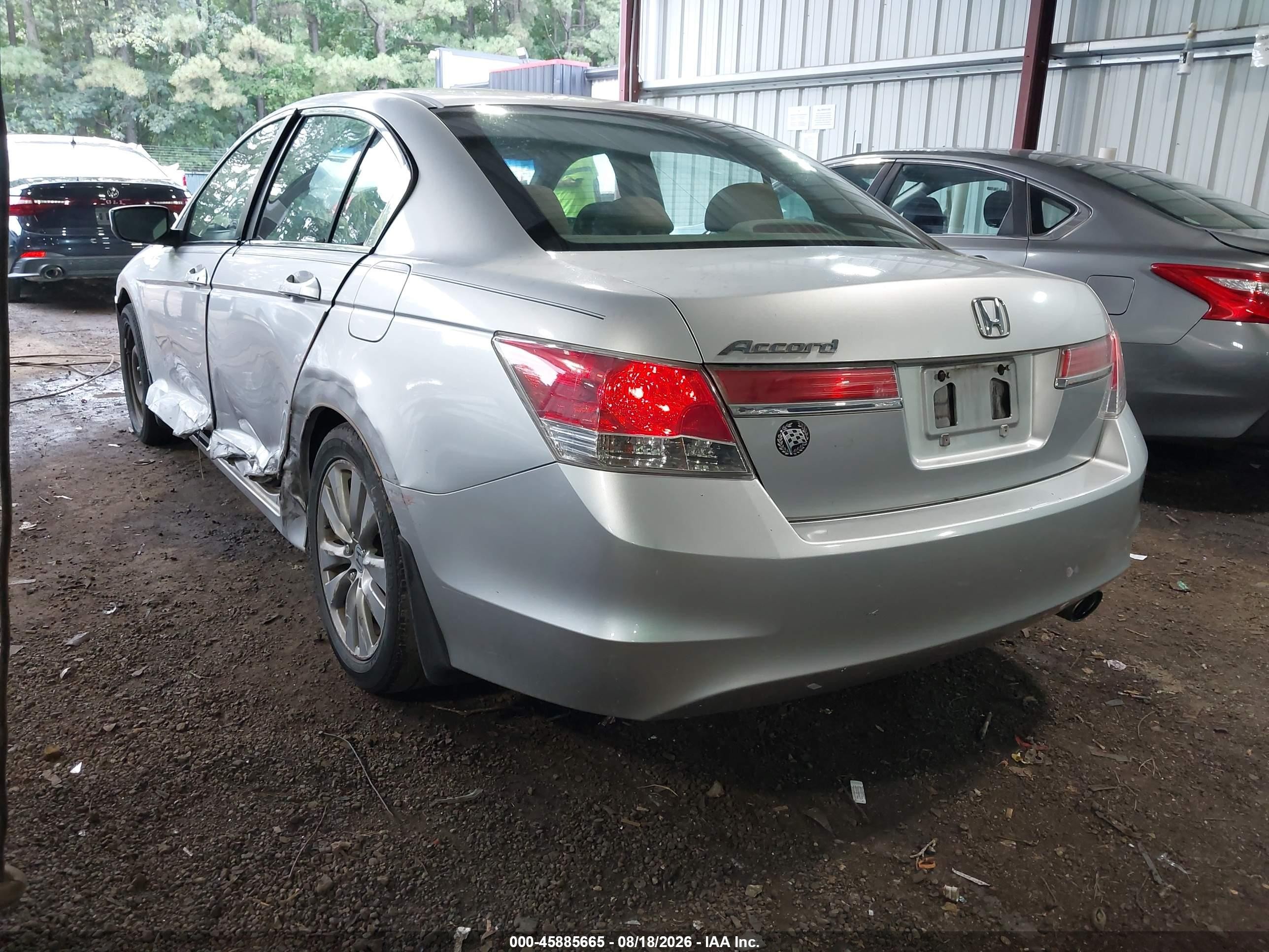 2012 Honda Accord 2.4 Ex Silver vin: 1HGCP2E73CA001587