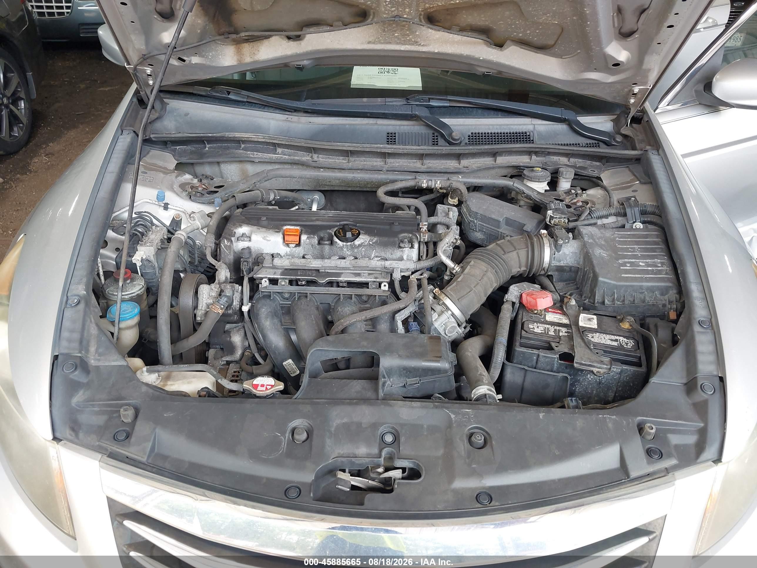 2012 Honda Accord 2.4 Ex Silver vin: 1HGCP2E73CA001587