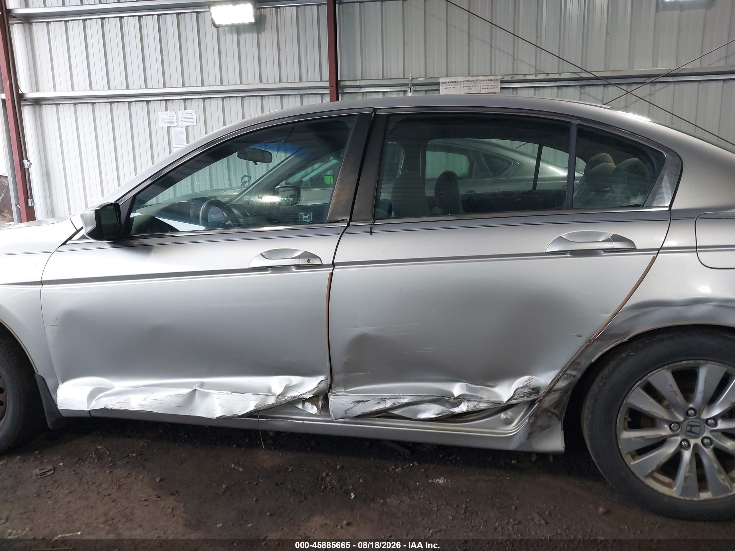 2012 Honda Accord 2.4 Ex Silver vin: 1HGCP2E73CA001587