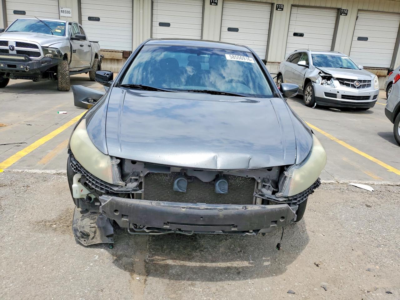 2010 Honda Accord Ex Gray vin: 1HGCP2E74AA075386