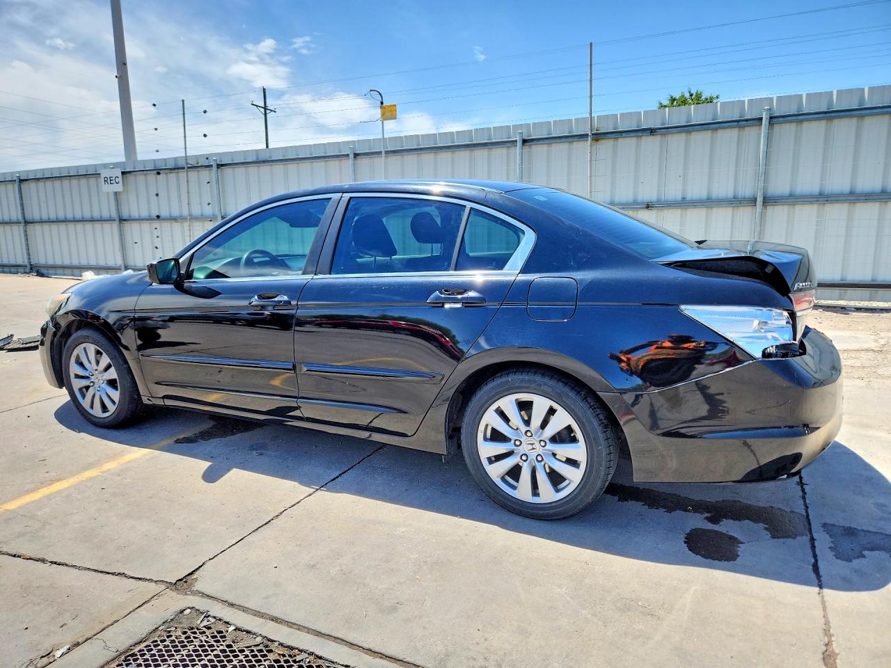 2012 Honda Accord Ex Black vin: 1HGCP2E78CA166194