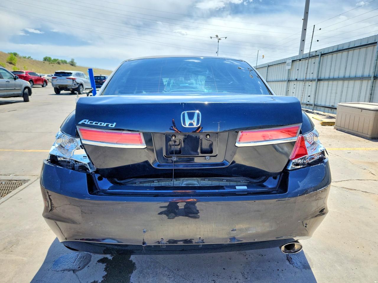 2012 Honda Accord Ex Black vin: 1HGCP2E78CA166194