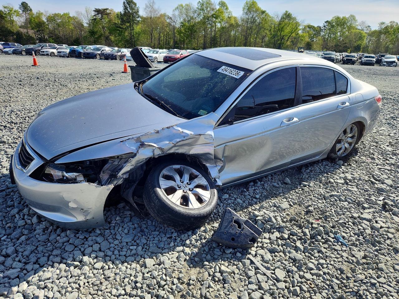 2010 Honda Accord Ex Gray vin: 1HGCP2E79AA098808