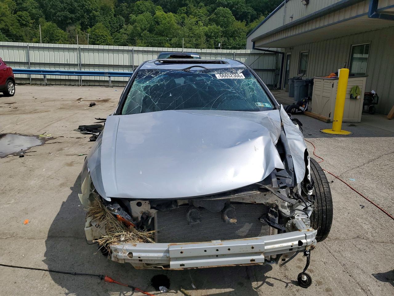 2010 Honda Accord Ex Silver vin: 1HGCP2E79AA106924